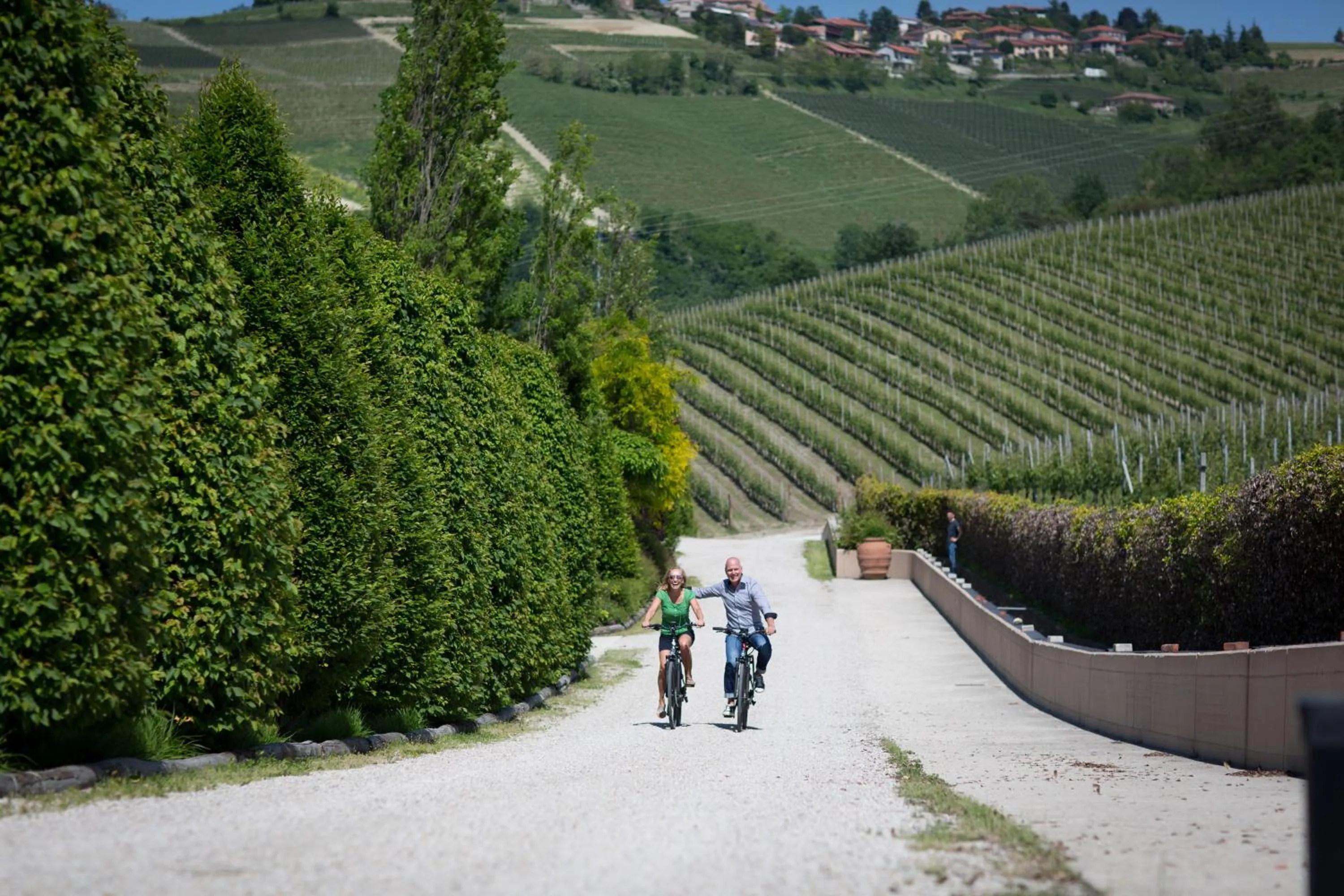 Cycling in Tenuta Baràc