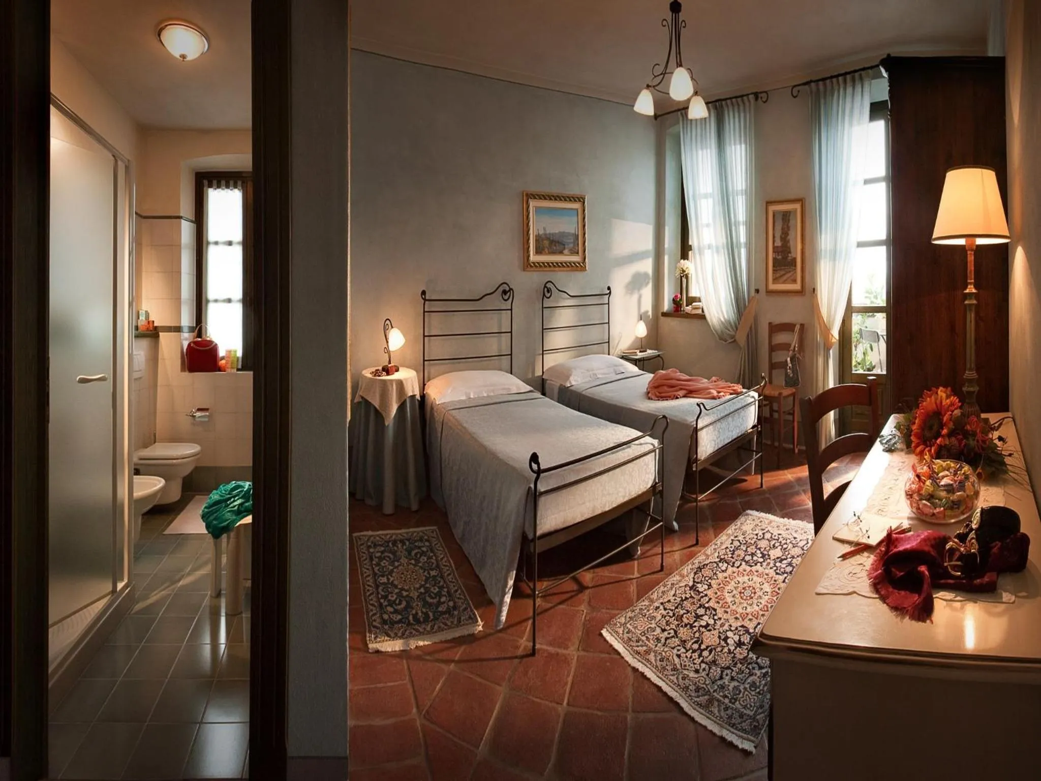 Photo of the whole room, Bed in Tenuta Baràc