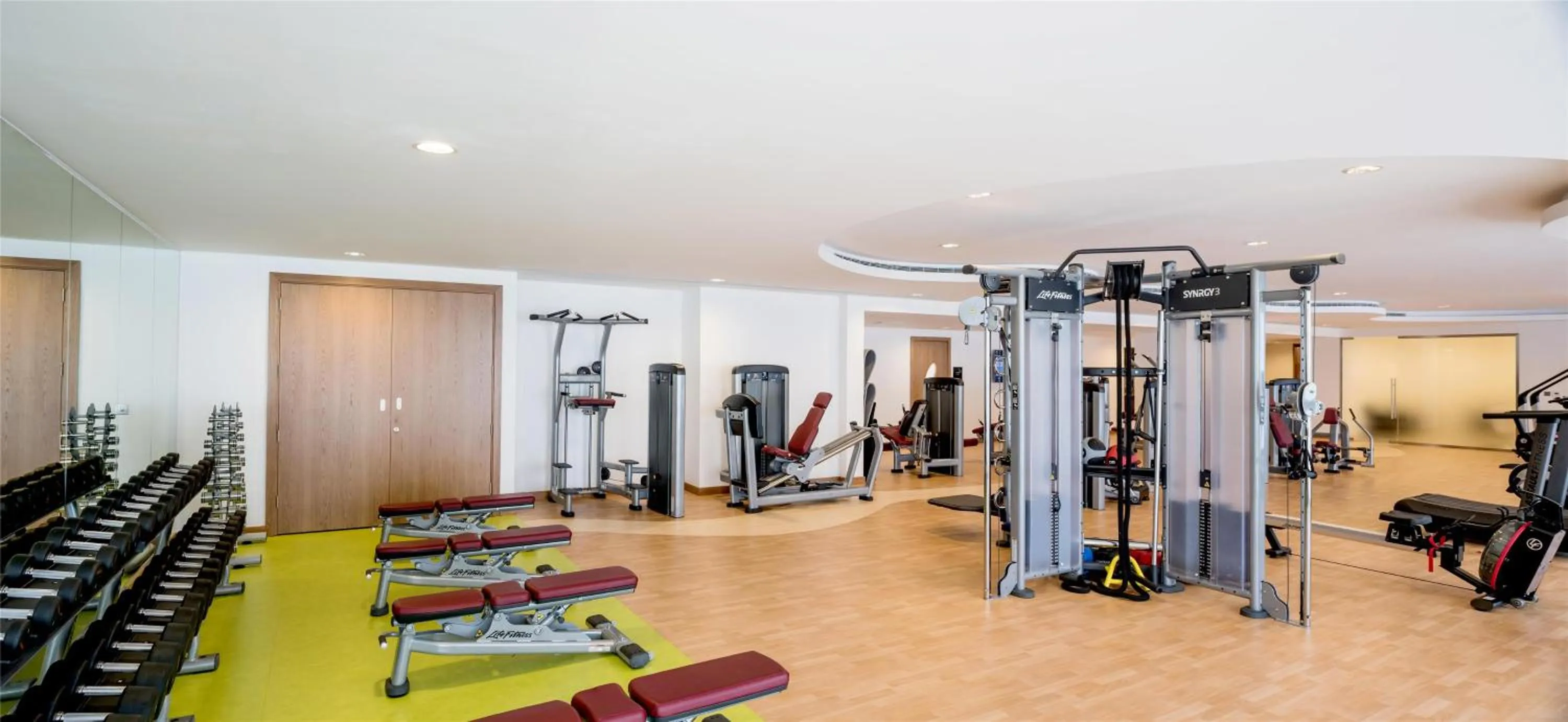 Fitness centre/facilities in Kempinski Hotel Muscat