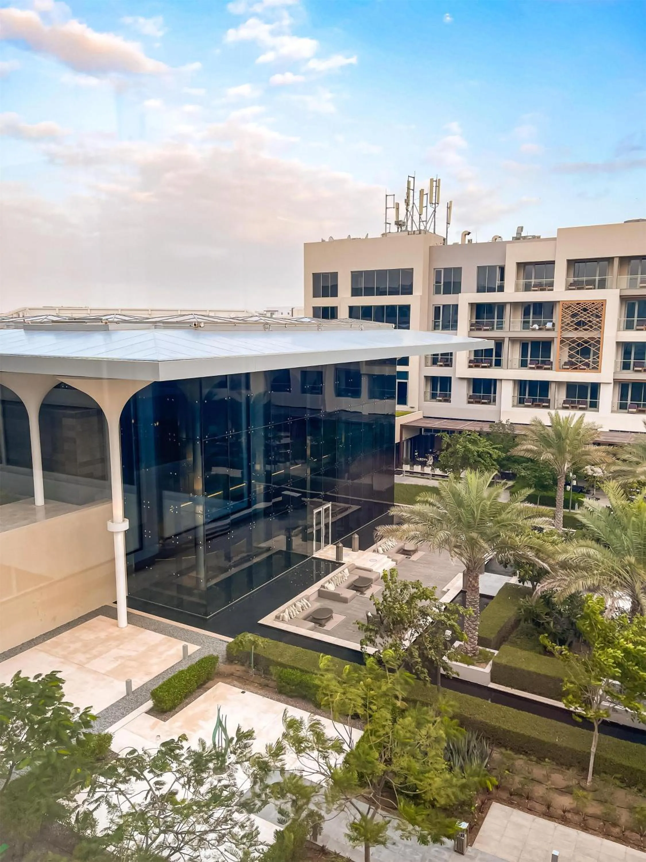 Property building in Kempinski Hotel Muscat