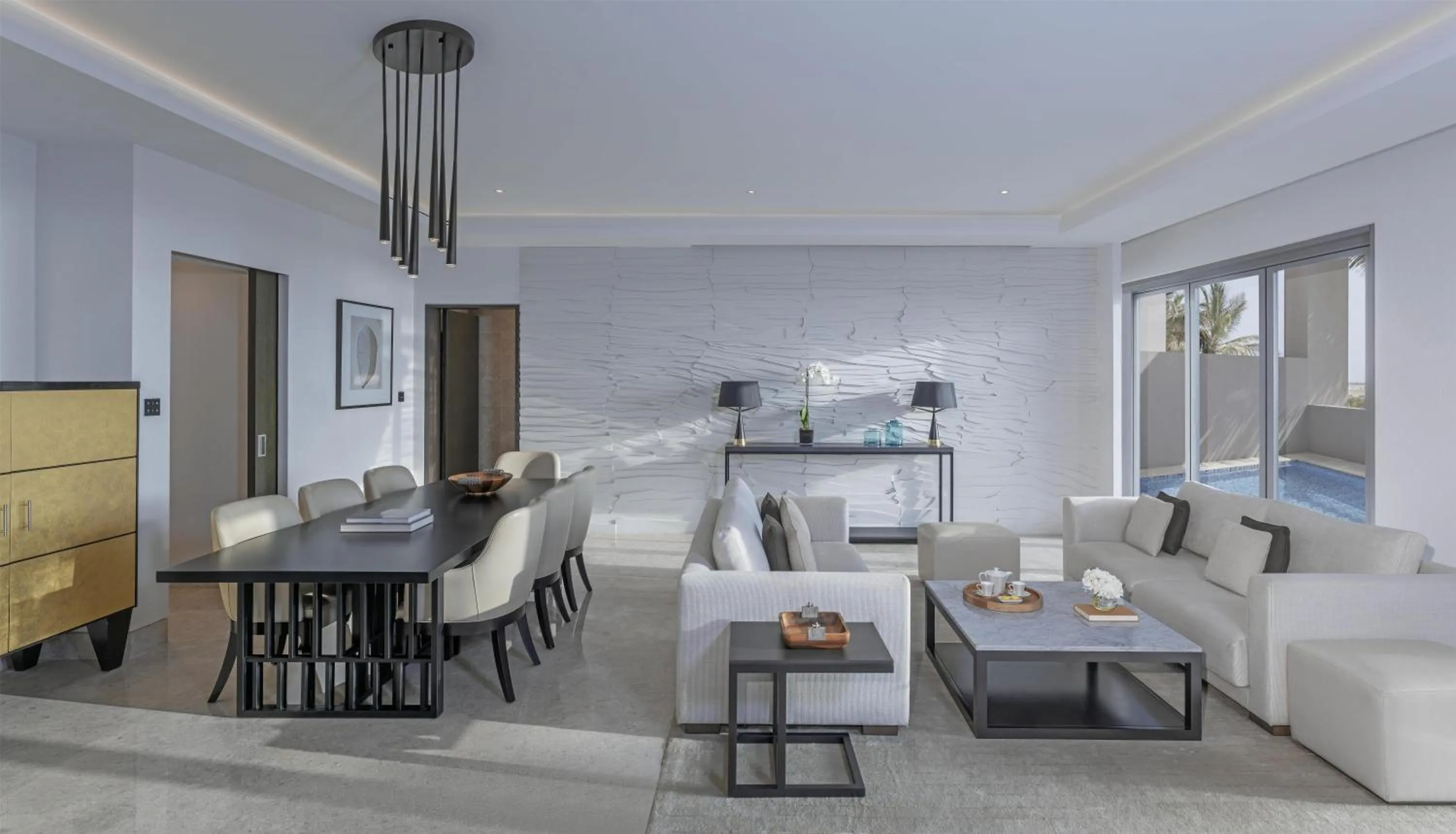 Living room in Kempinski Hotel Muscat