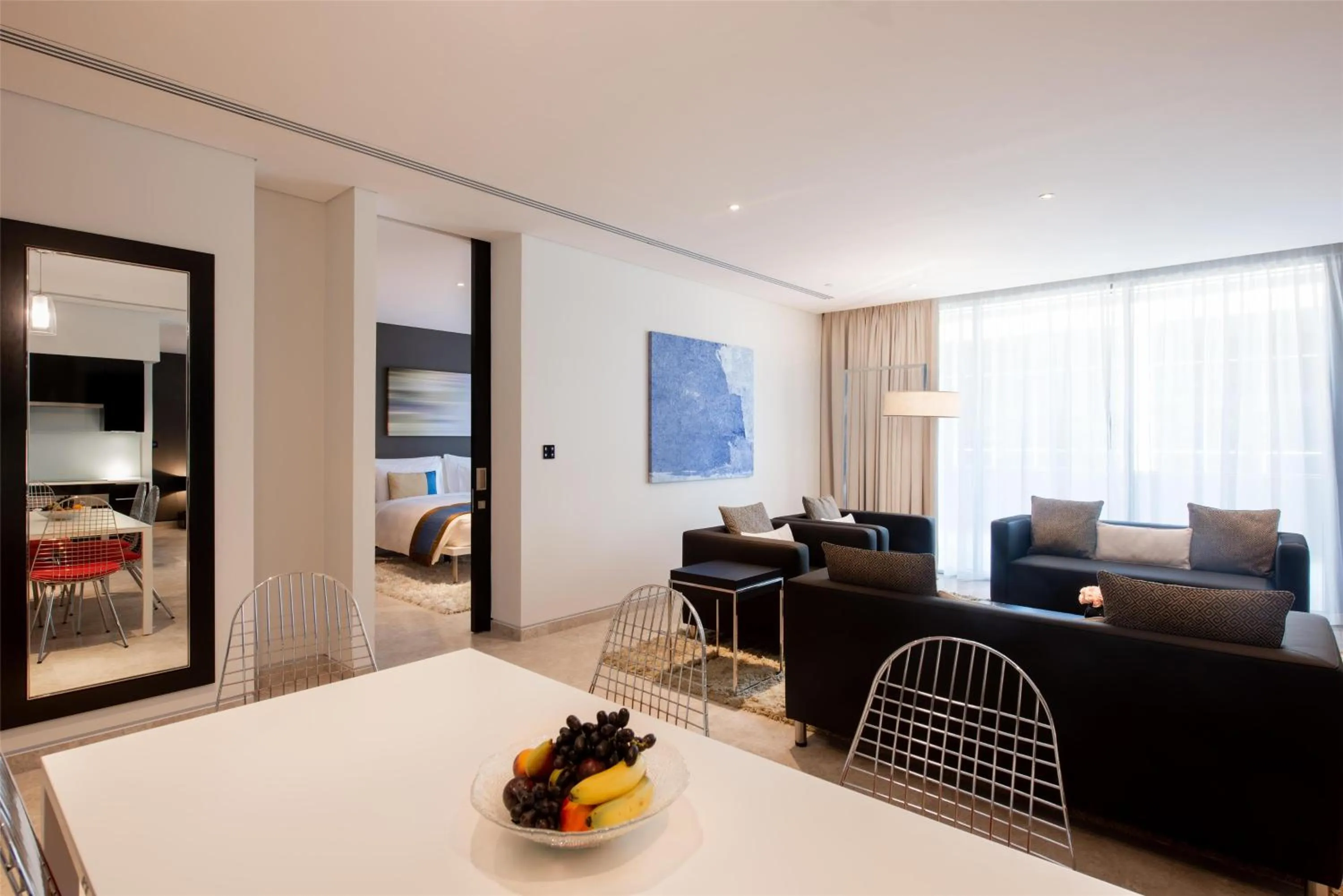 Photo of the whole room, Bed in Kempinski Hotel Muscat