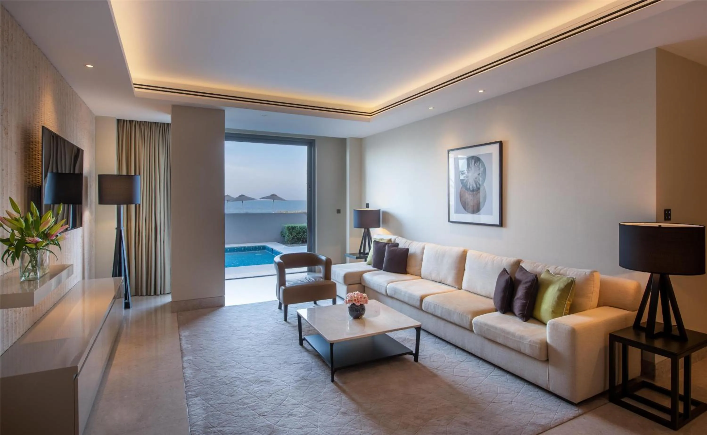 Bedroom in Kempinski Hotel Muscat