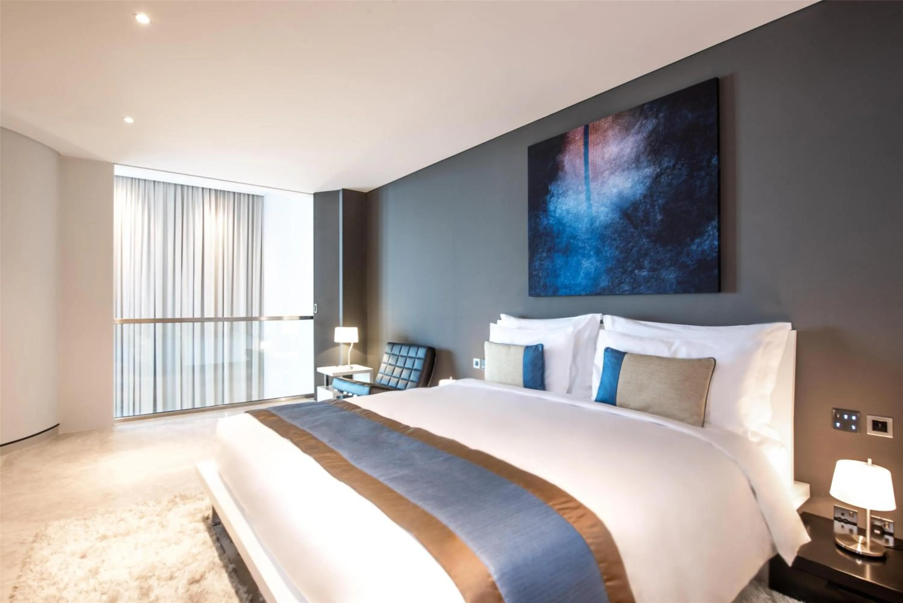 Photo of the whole room, Bed in Kempinski Hotel Muscat