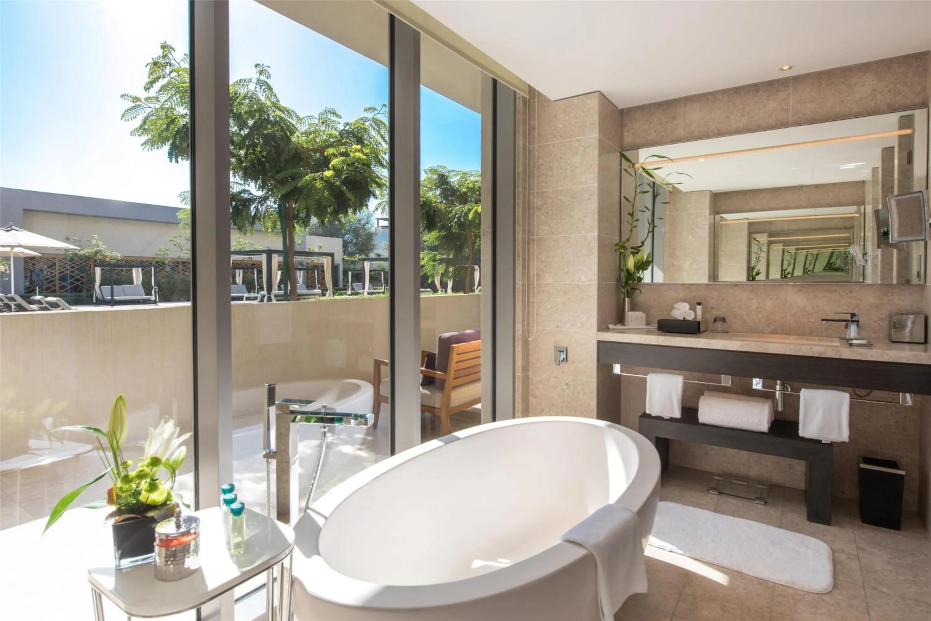 Bathroom in Kempinski Hotel Muscat