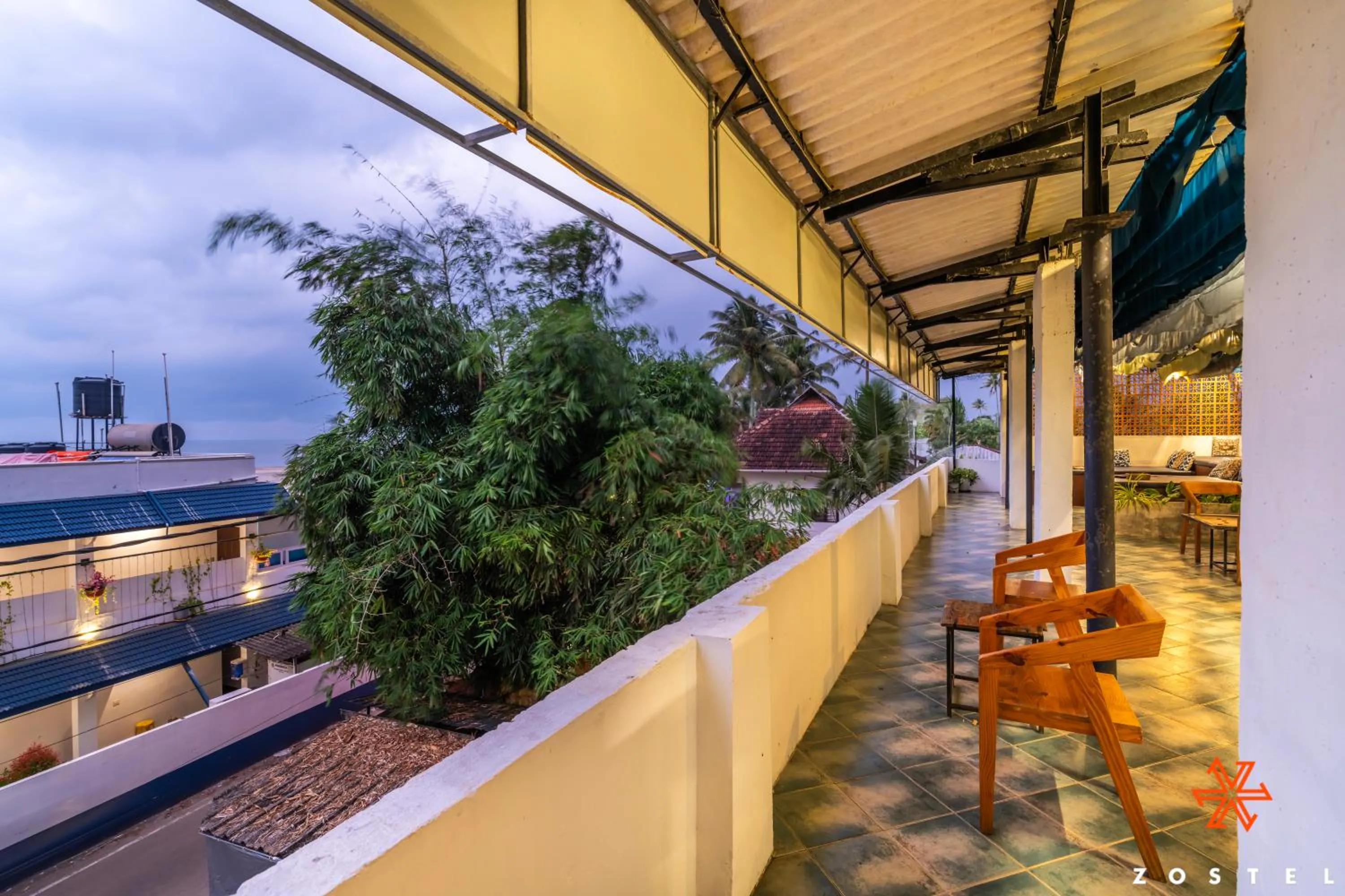 Day in Zostel Alleppey