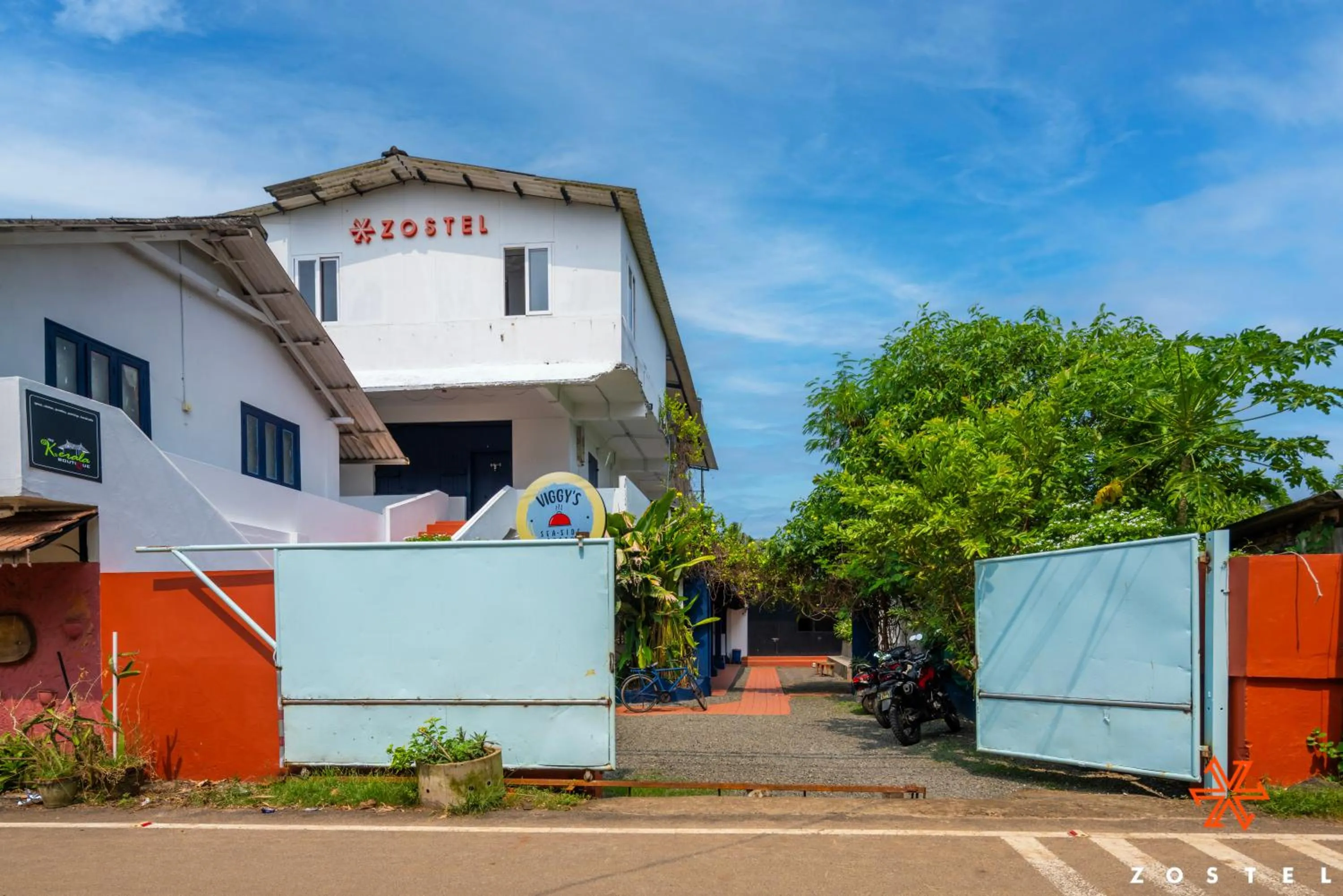 Property building in Zostel Alleppey