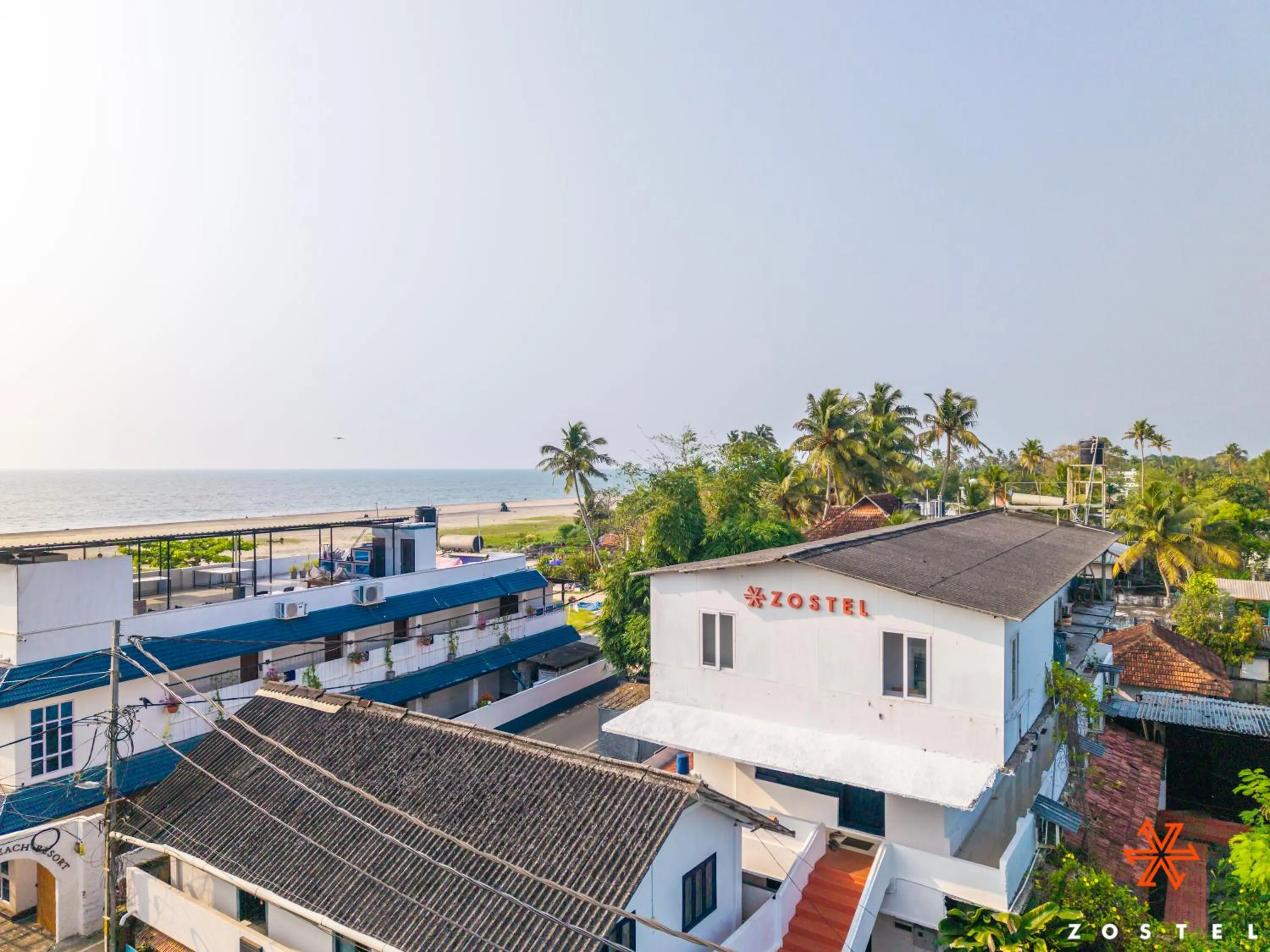 Property building in Zostel Alleppey