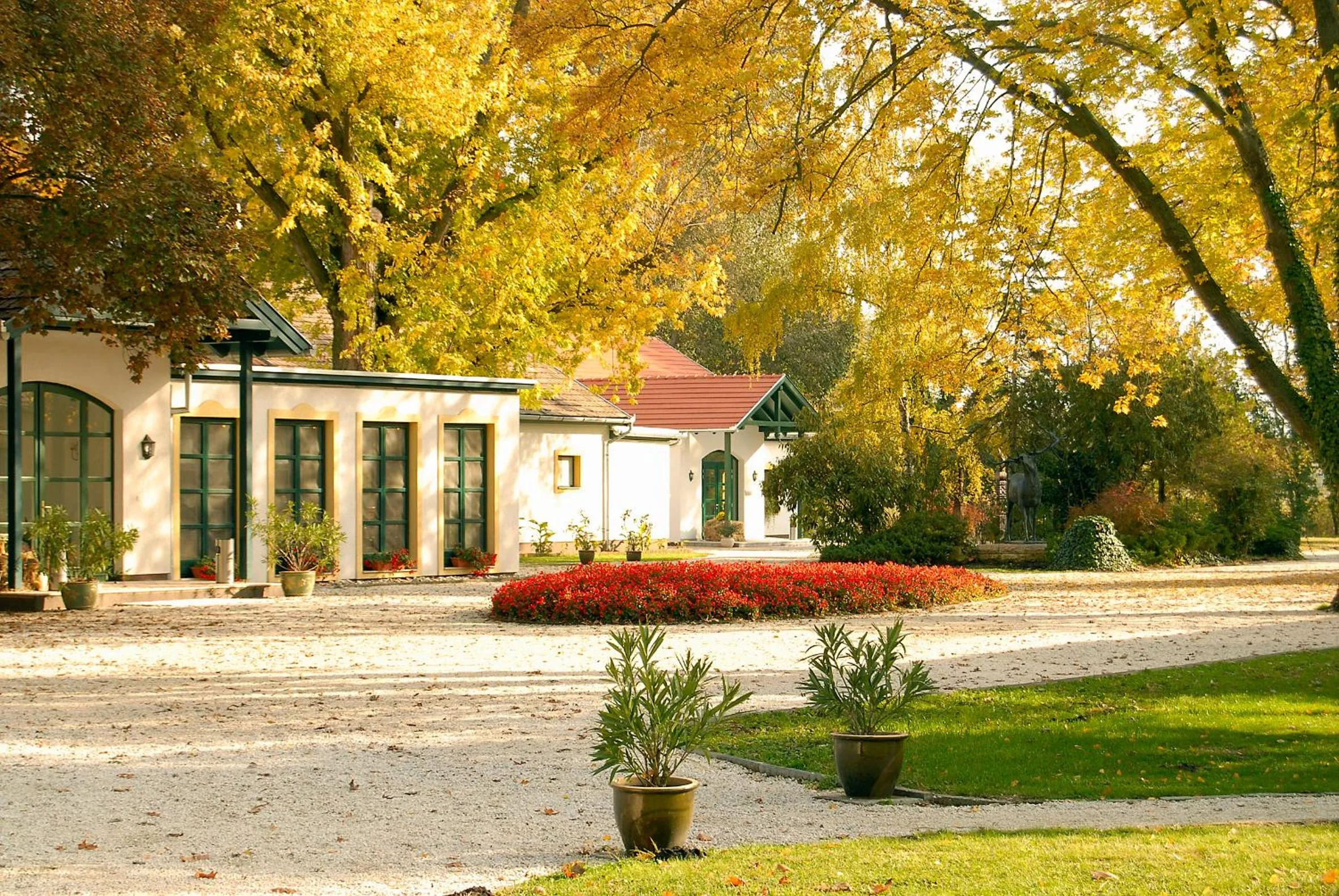 Property building in Hubertus Hof Landhotel