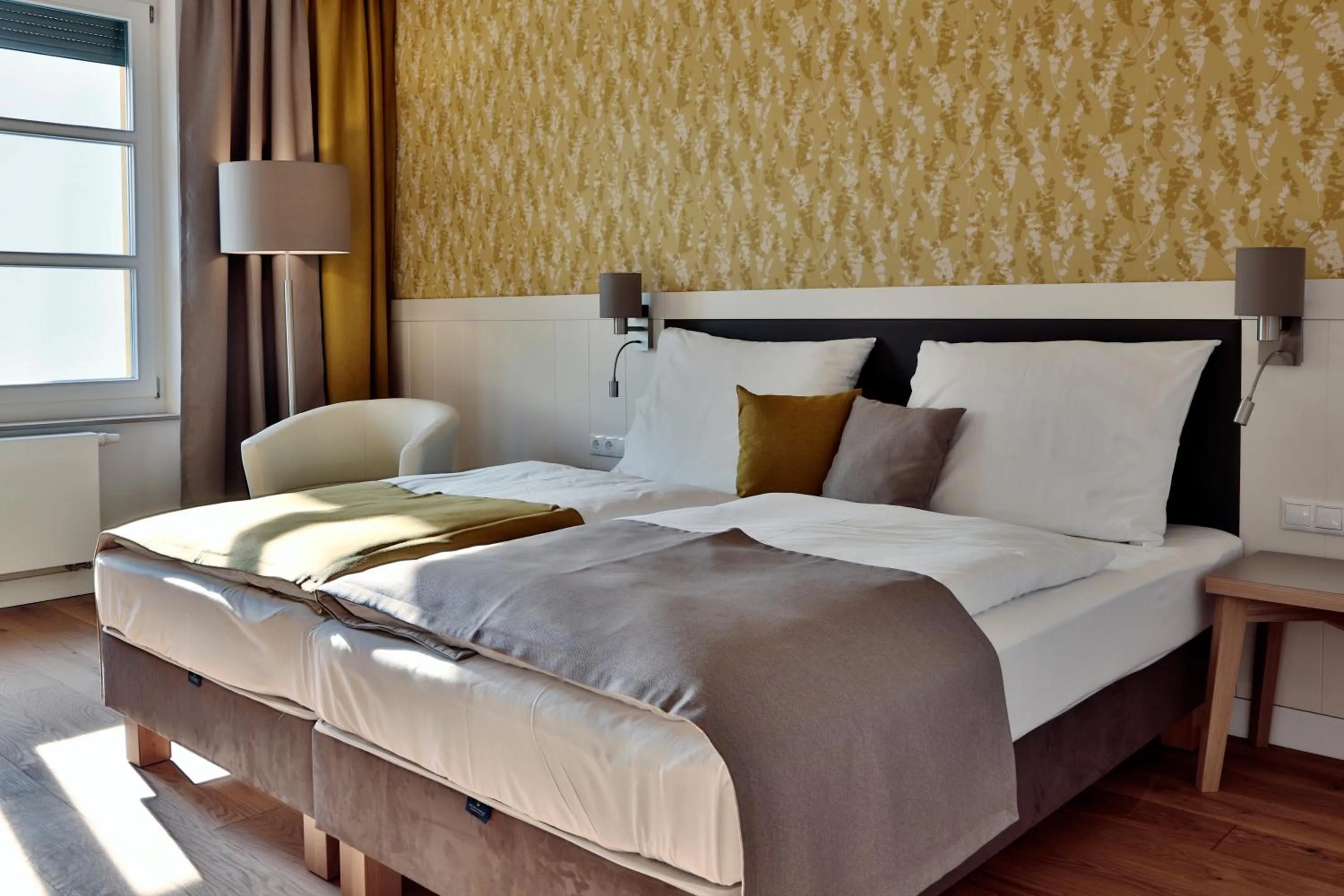 Photo of the whole room, Bed in Hubertus Hof Landhotel