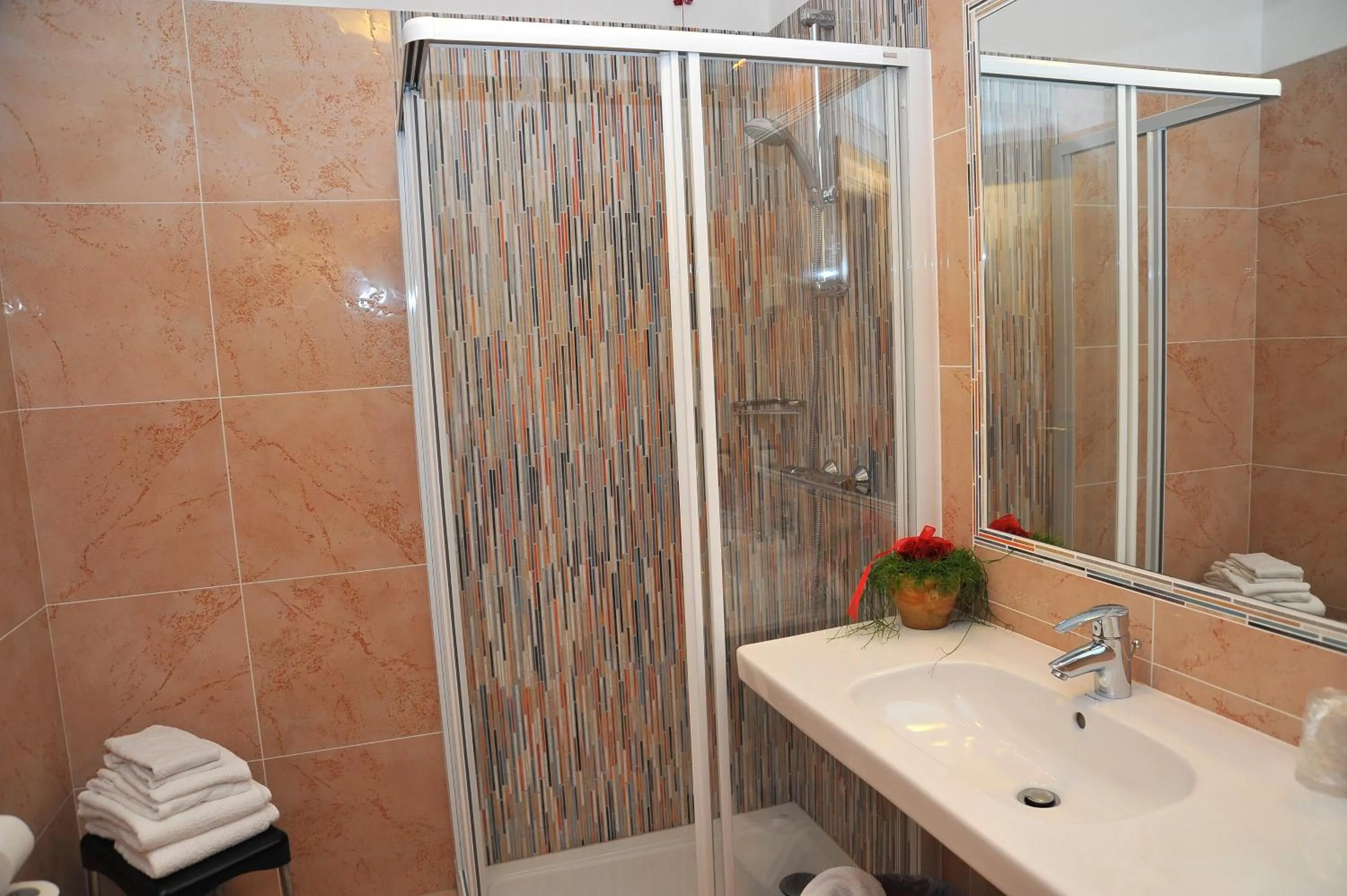 Bathroom in Albergo Stelvio