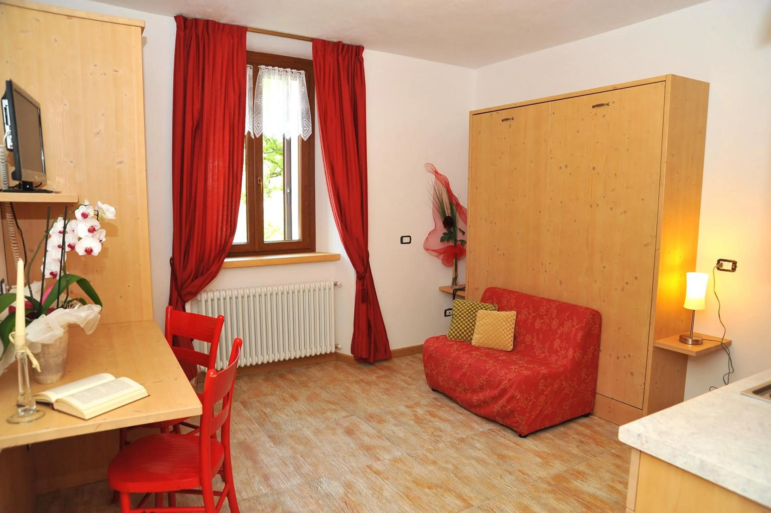 Seating area in Albergo Stelvio