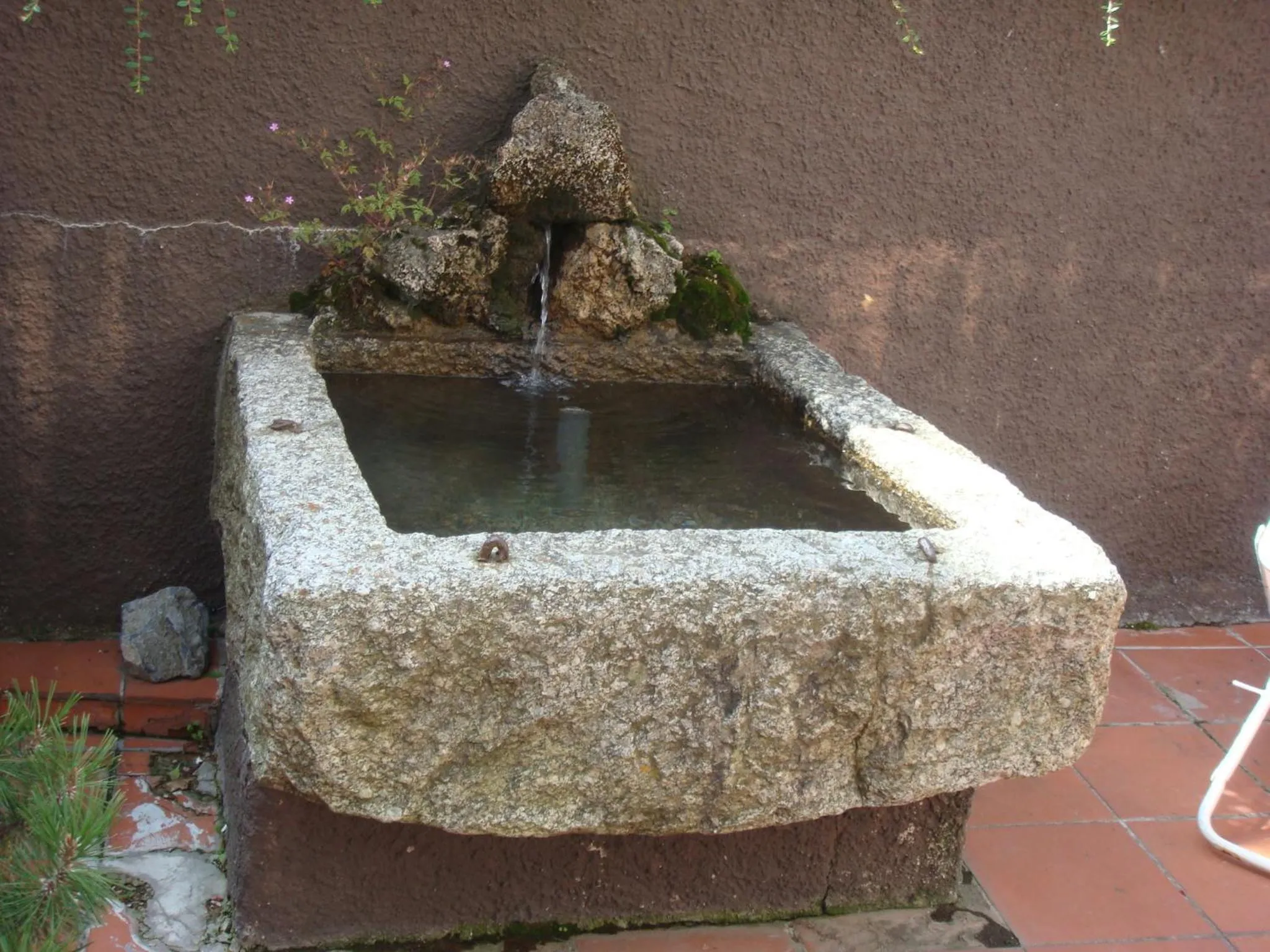 Decorative detail in Albergo Stelvio