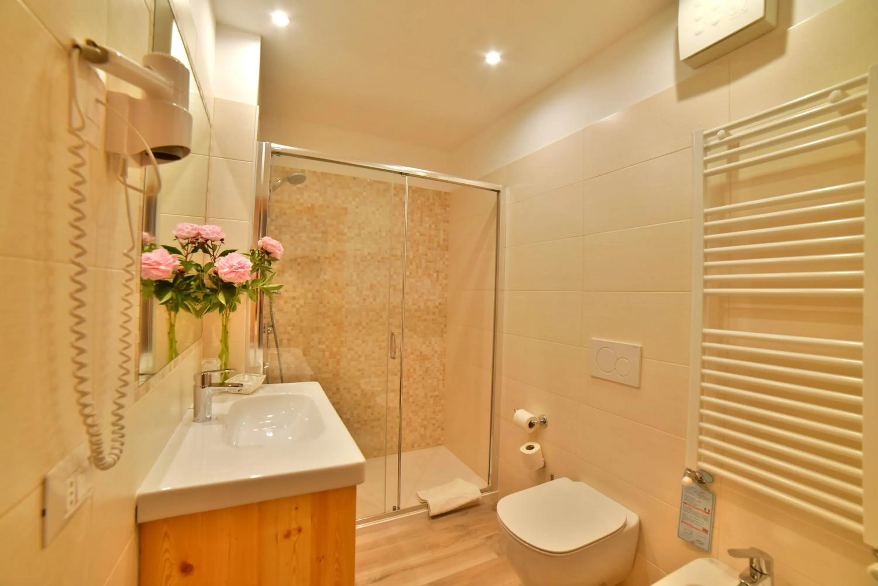 Bathroom in Albergo Stelvio