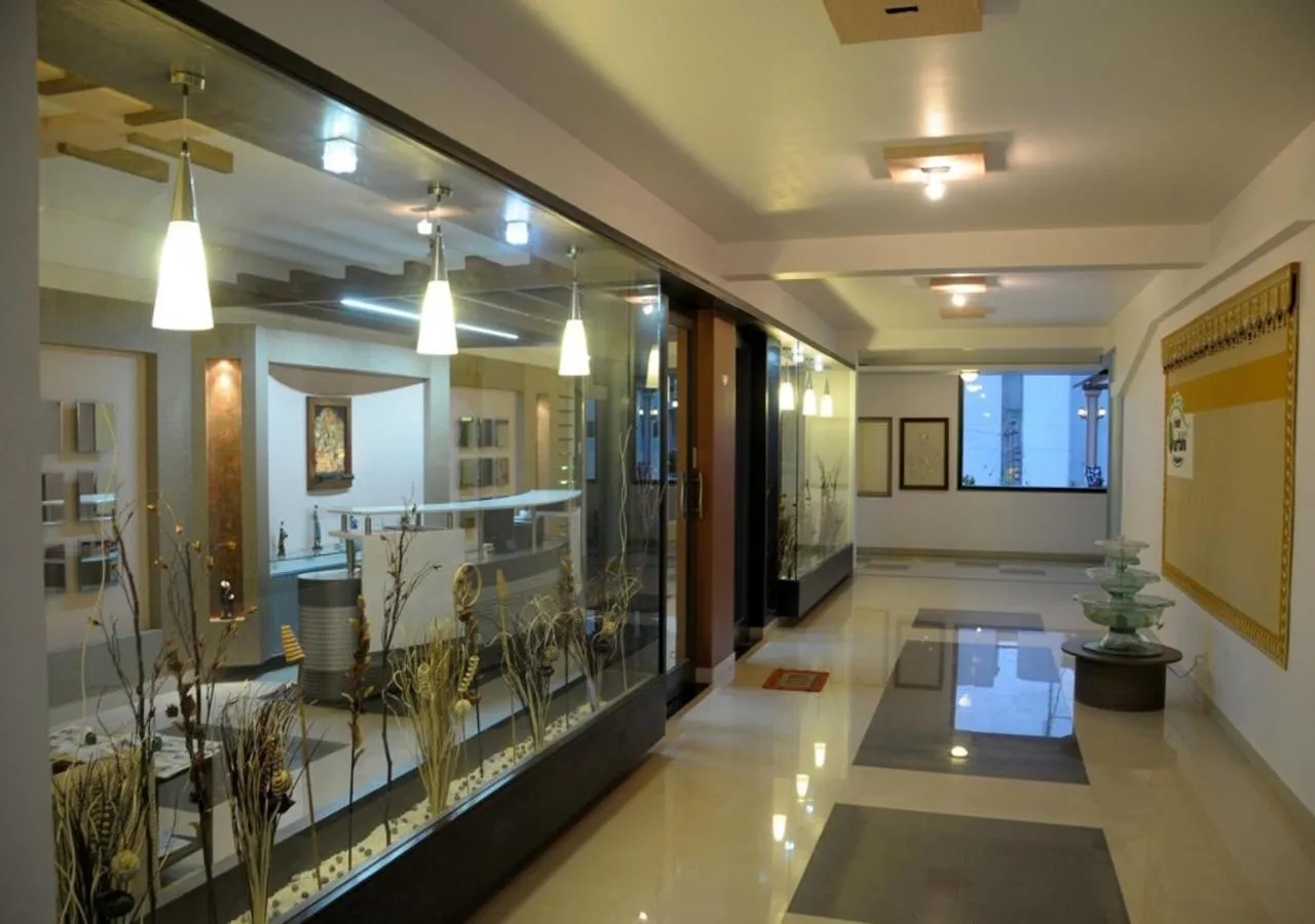Lobby or reception in Hotel Surbhi