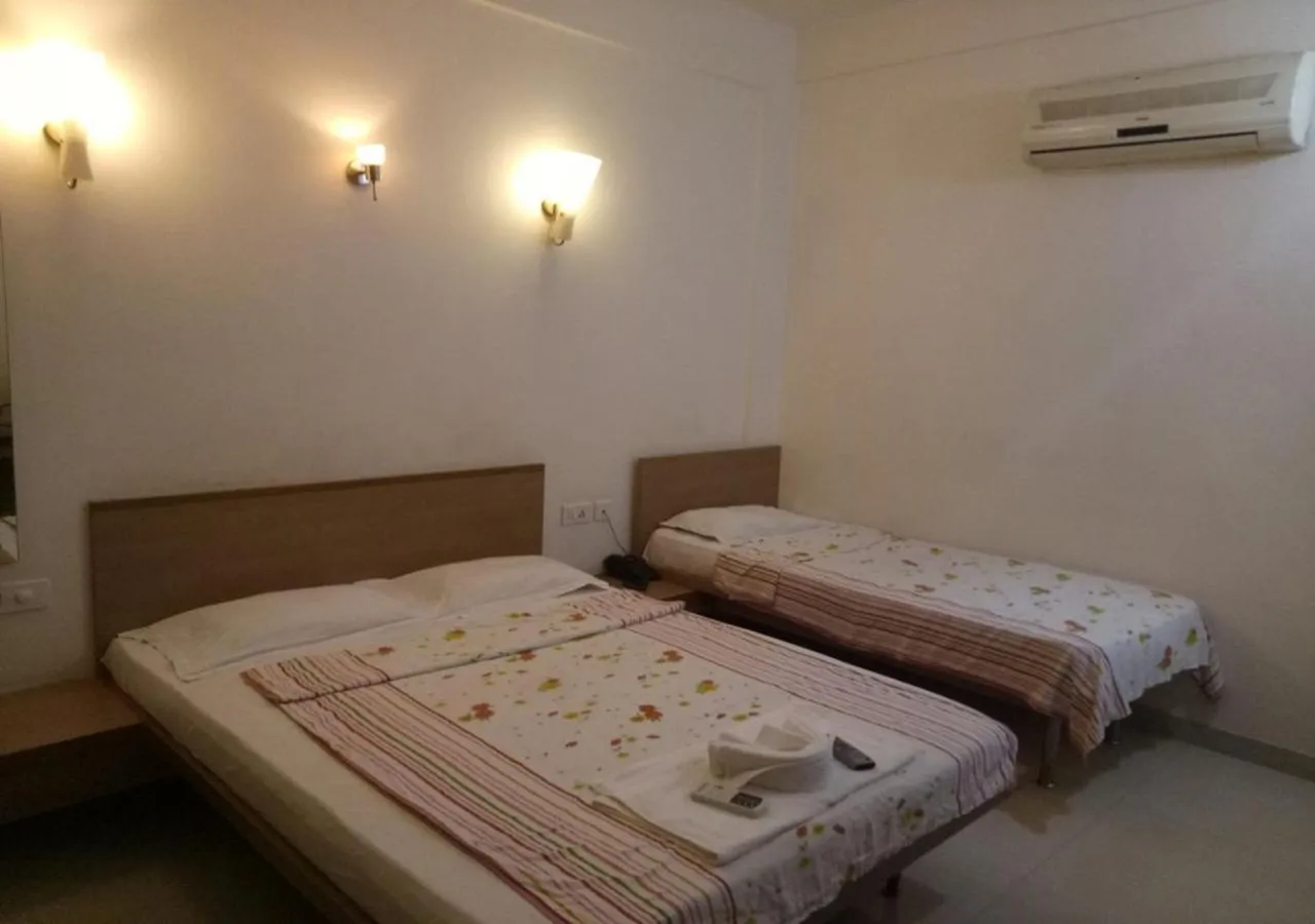 Photo of the whole room, Bed in Hotel Surbhi