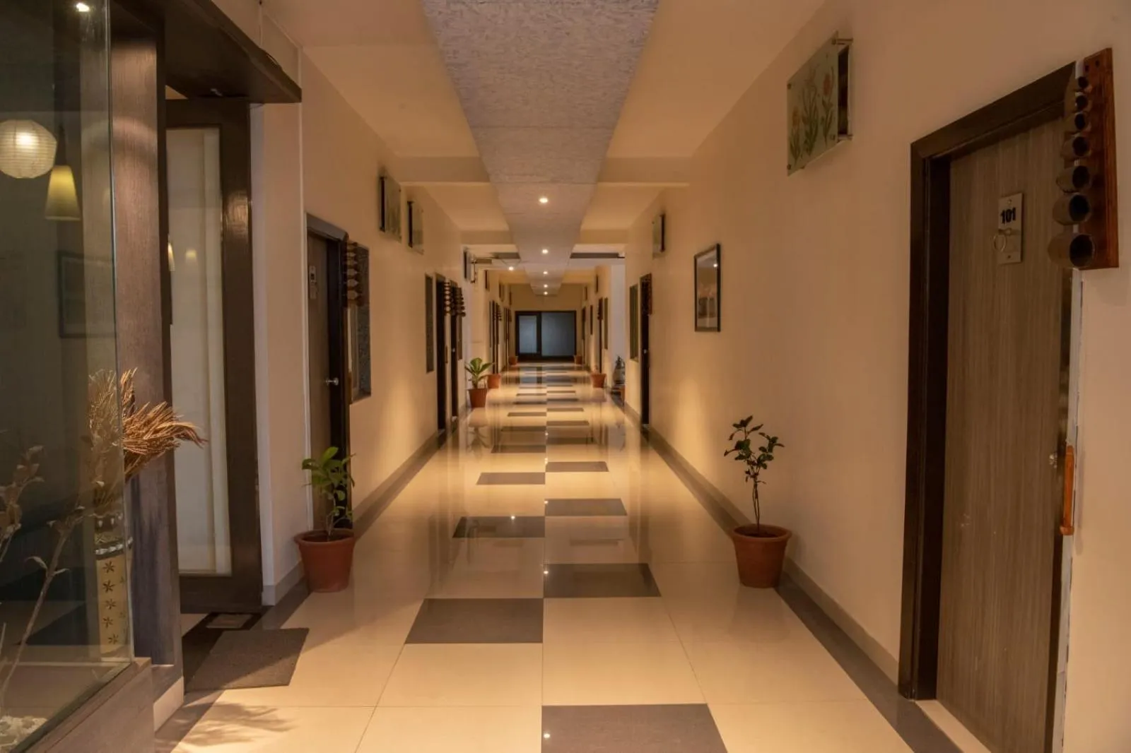 Lobby or reception in Hotel Surbhi