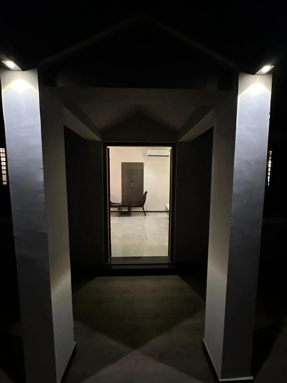 Seating area in Hotel Surbhi