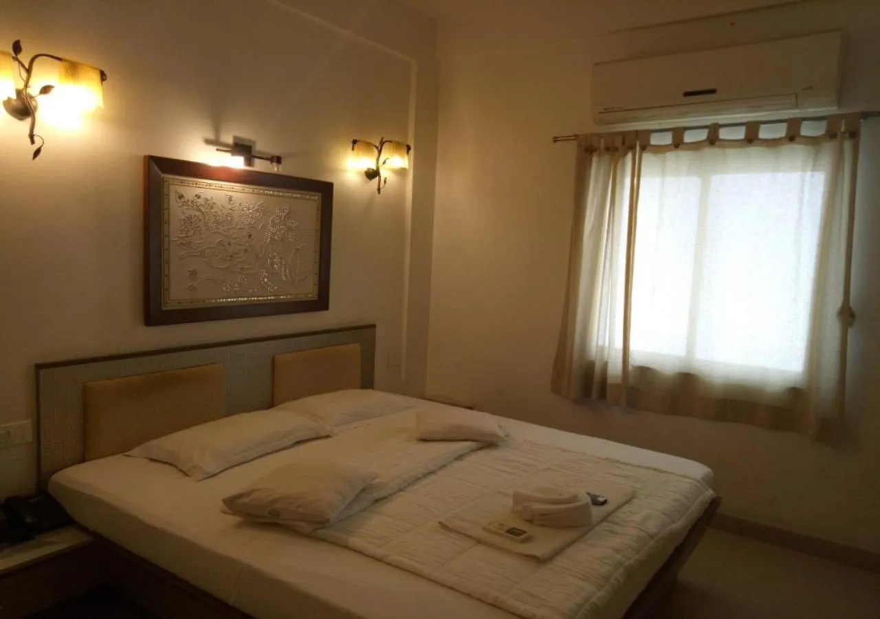 Photo of the whole room, Bed in Hotel Surbhi