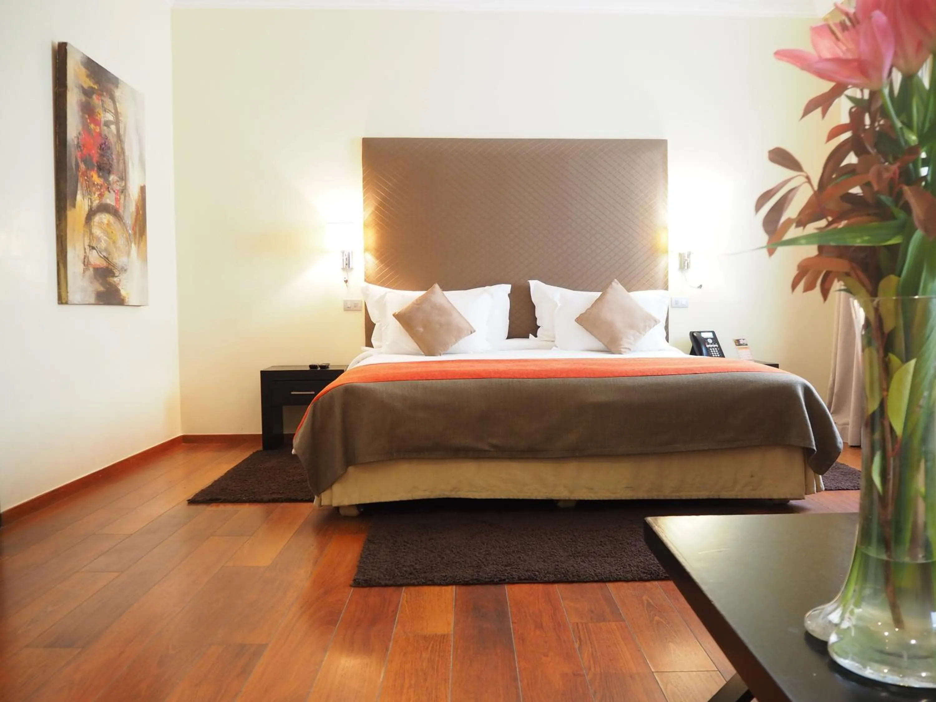 Bed in Park Suites Hotel Luxury Boutique Hotel