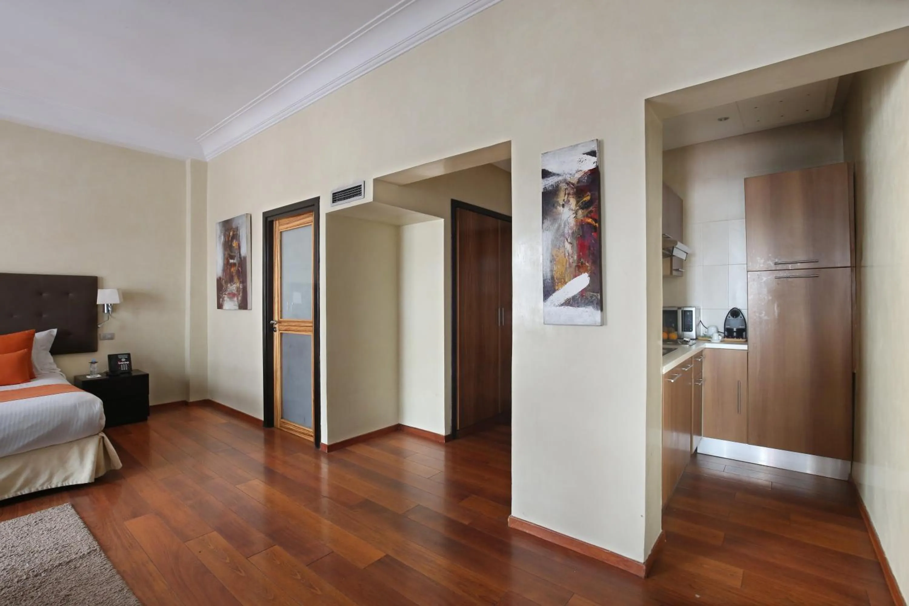 Bed in Park Suites Hotel Luxury Boutique Hotel