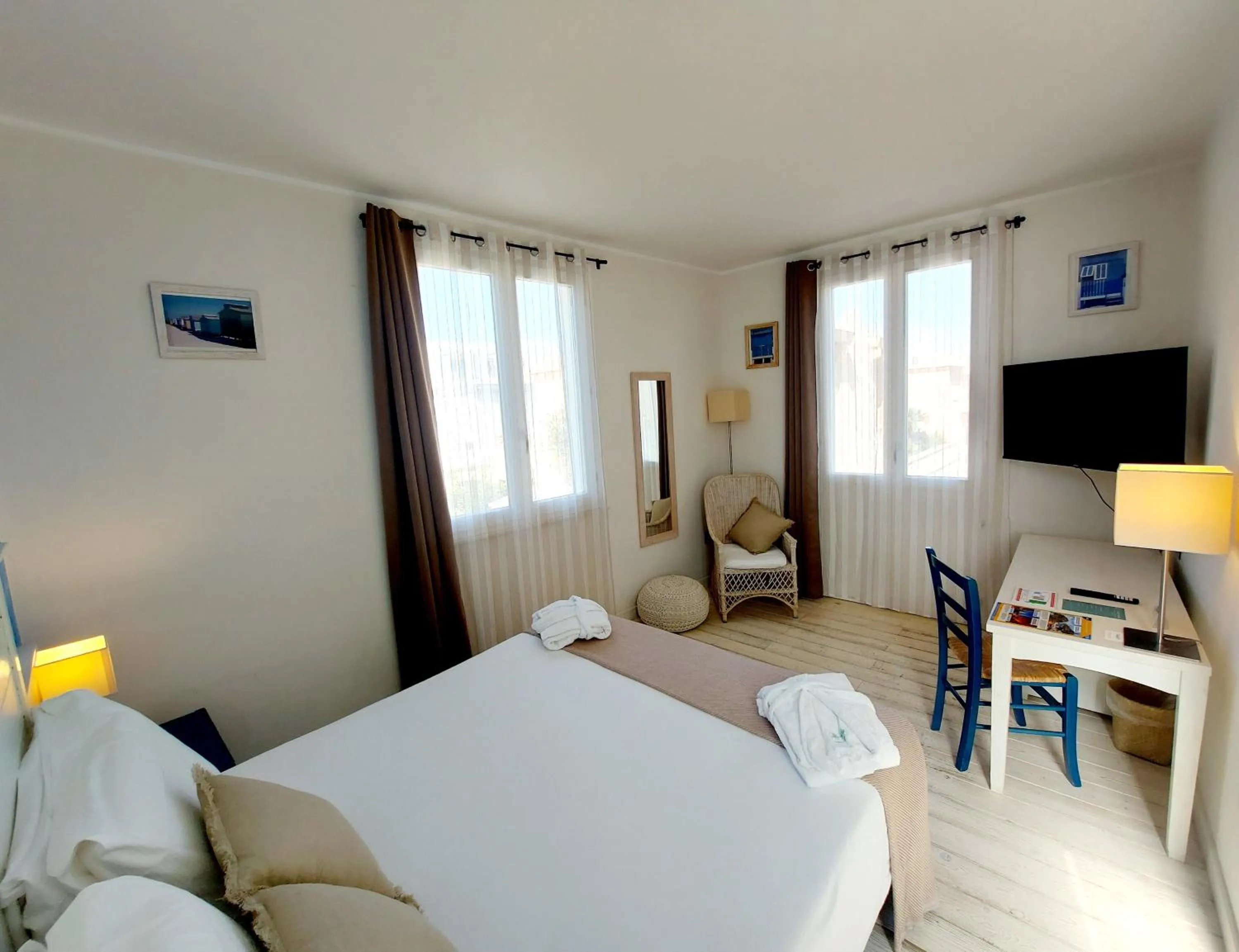 Bed in Hotel La Villa Del Mare