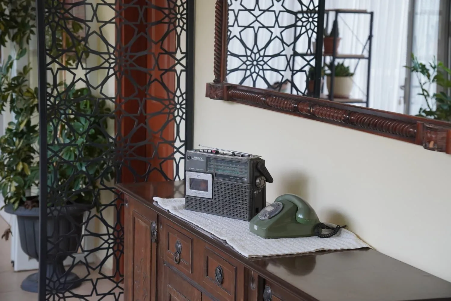 Decorative detail in Taner Otel