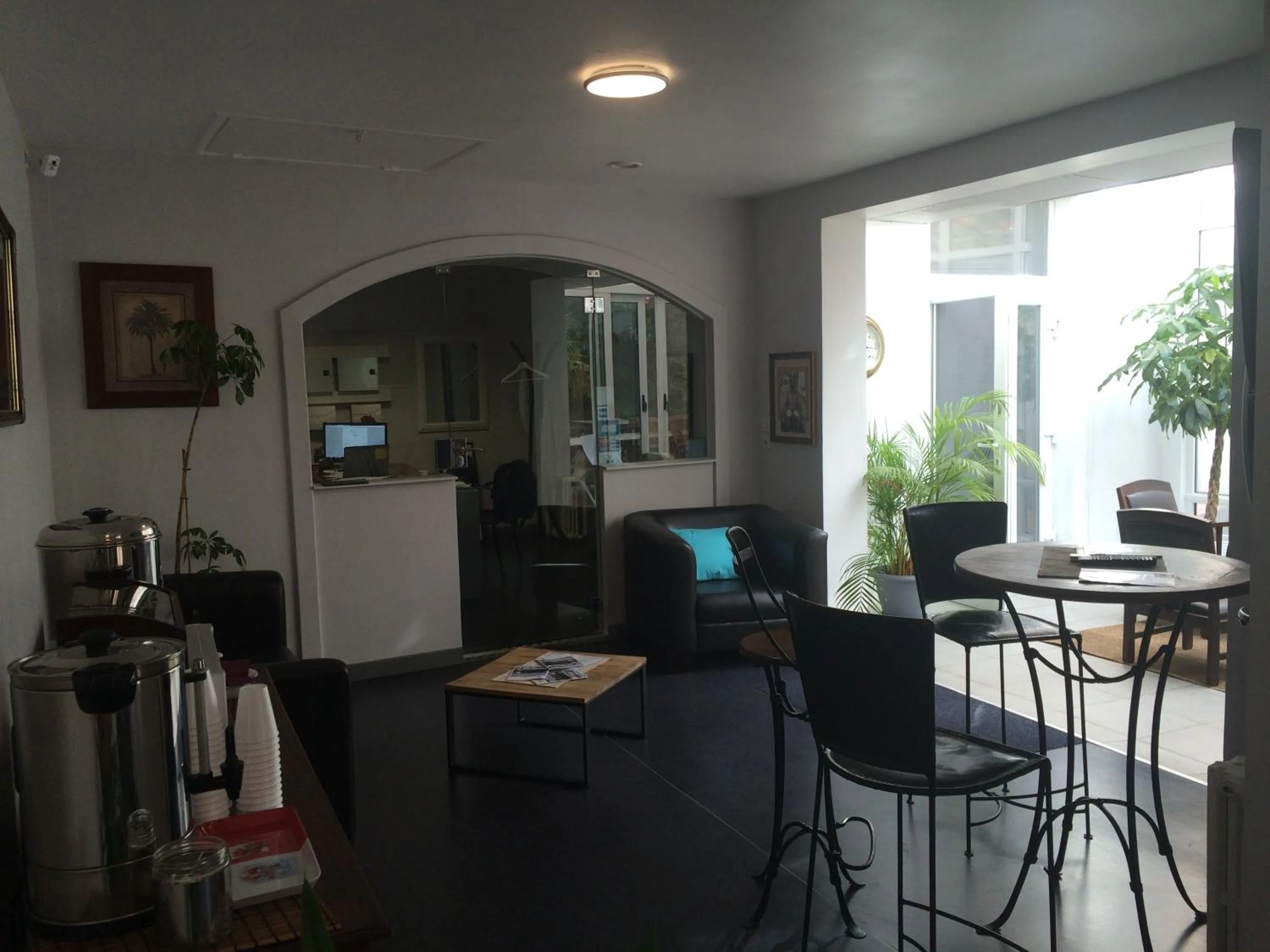 Patio in Smartappart Cherbourg (la rose des vents)