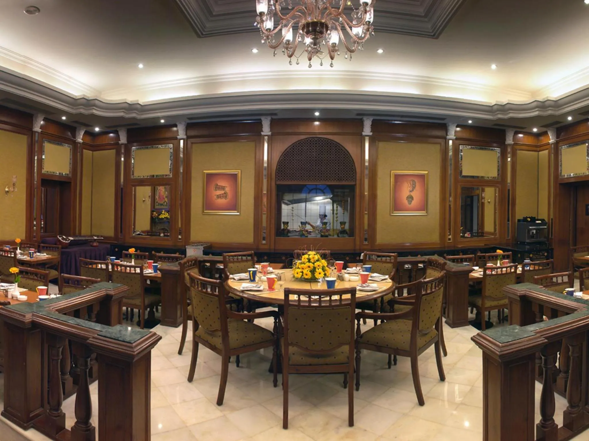 Restaurant/places to eat in The Lalit Laxmi Vilas Palace