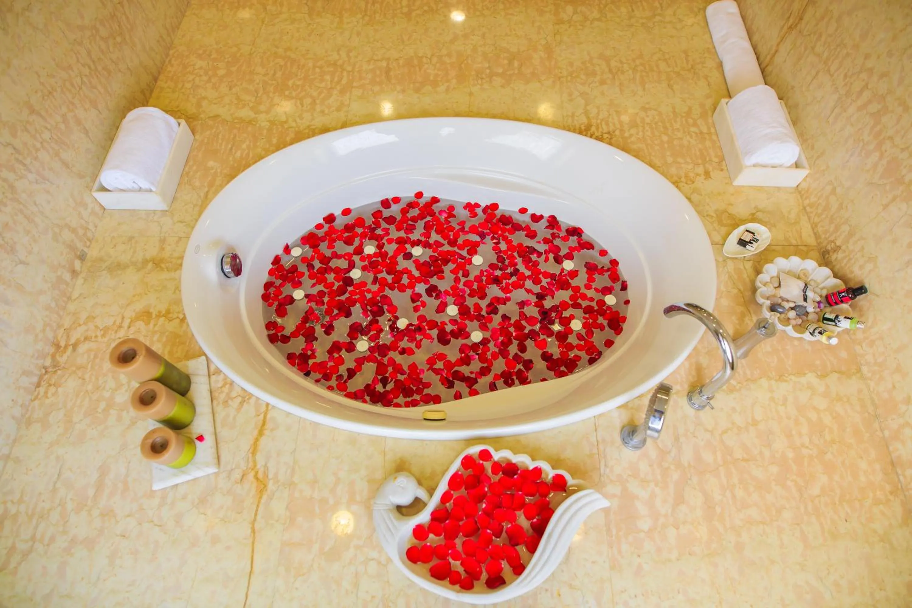 Shower in The Lalit Laxmi Vilas Palace