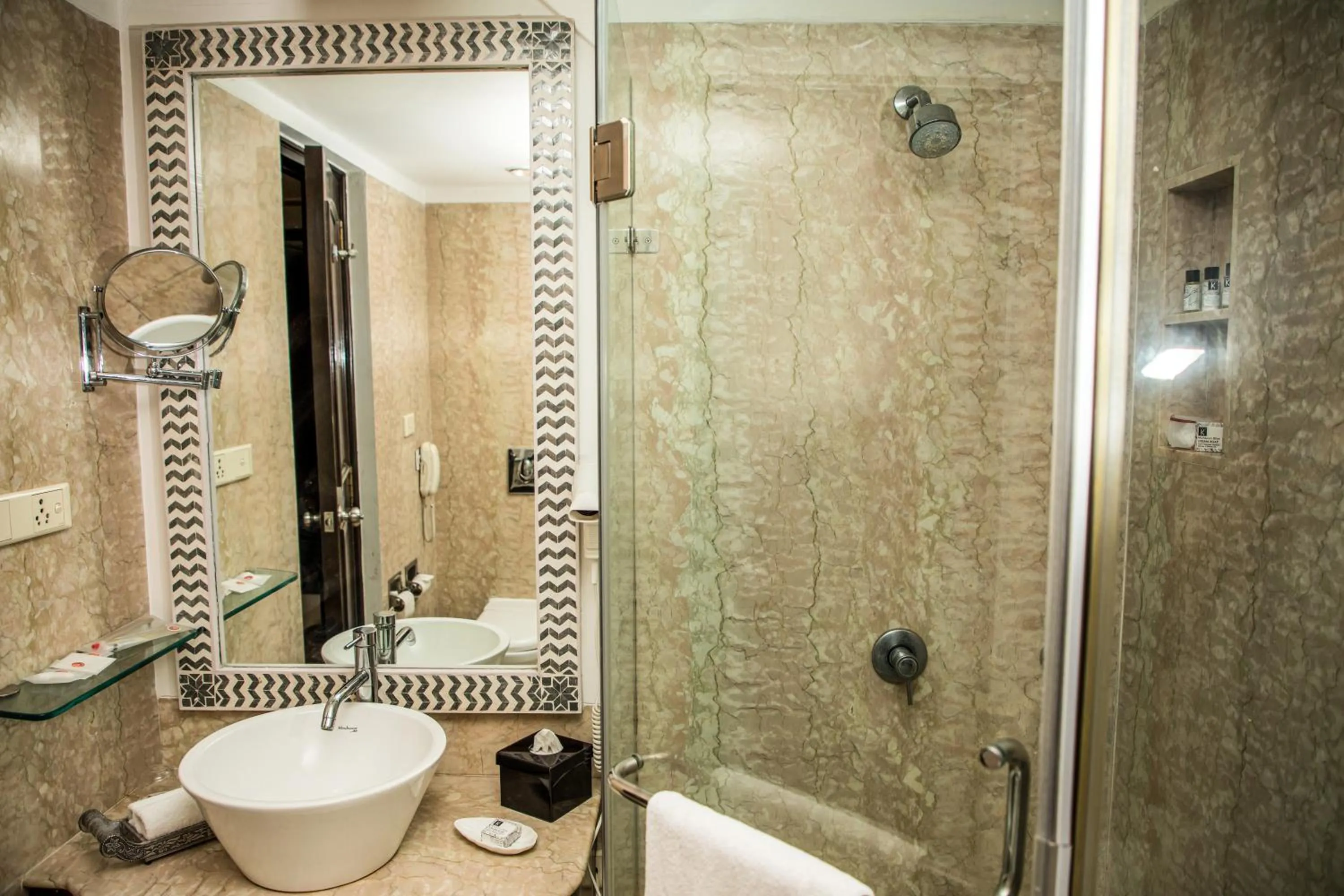 Bathroom in The Lalit Laxmi Vilas Palace