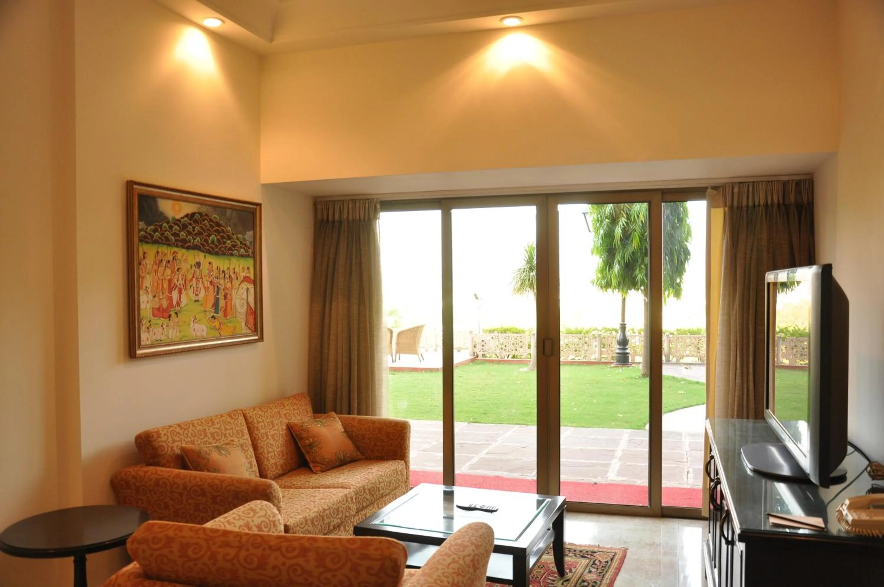 Living room in The Lalit Laxmi Vilas Palace