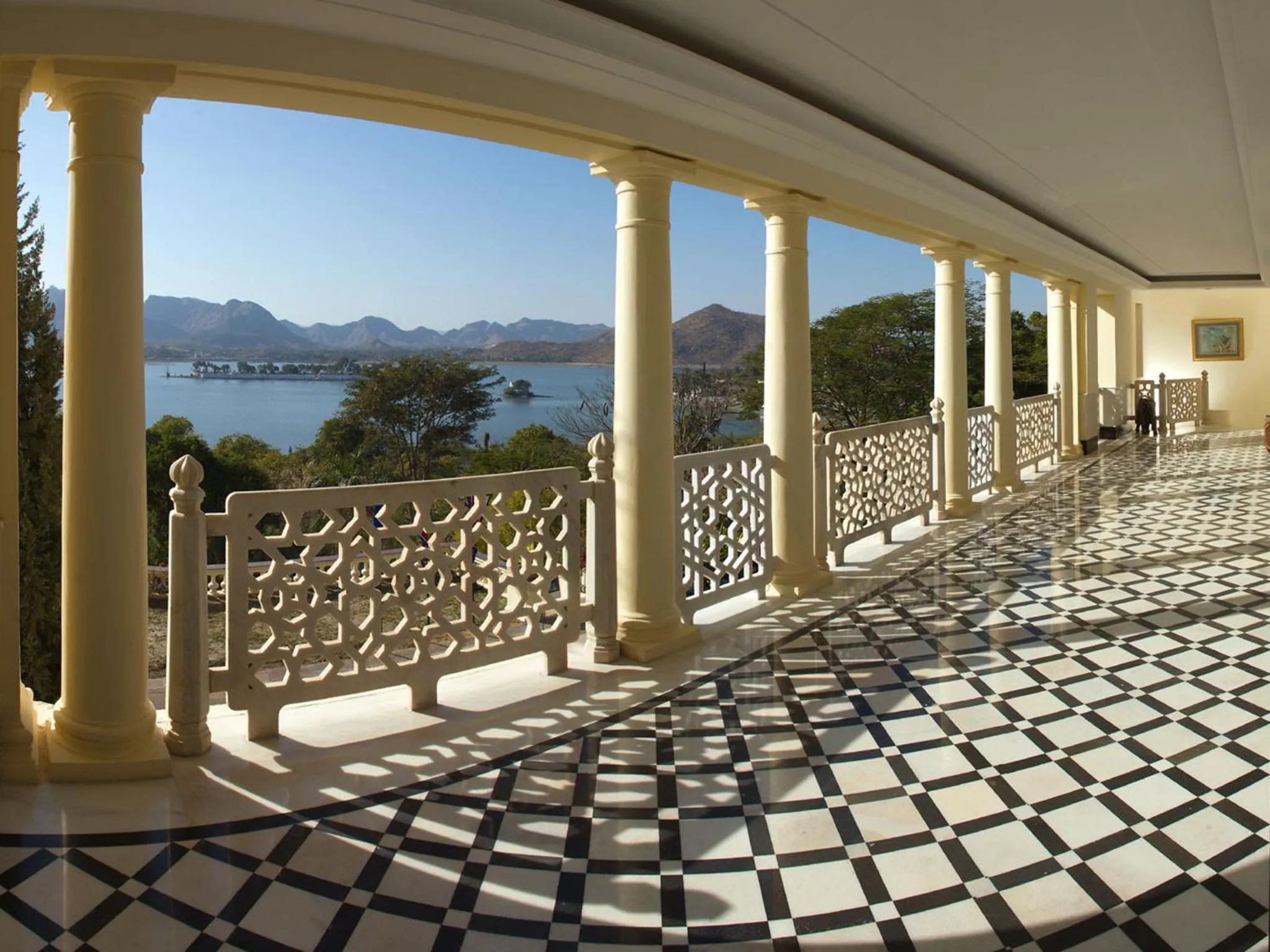 Balcony/Terrace in The Lalit Laxmi Vilas Palace