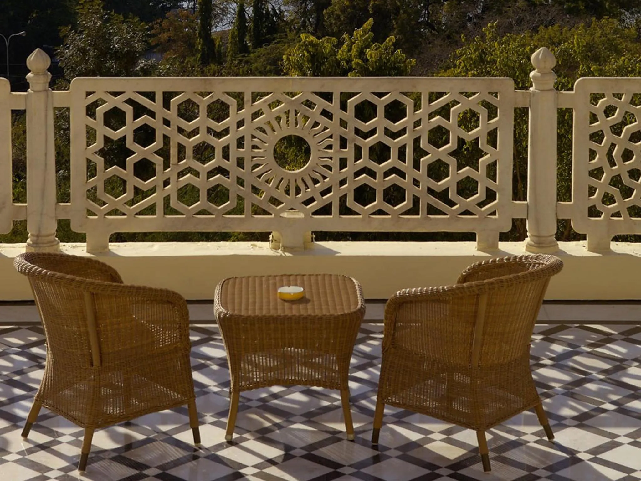 Balcony/Terrace in The Lalit Laxmi Vilas Palace