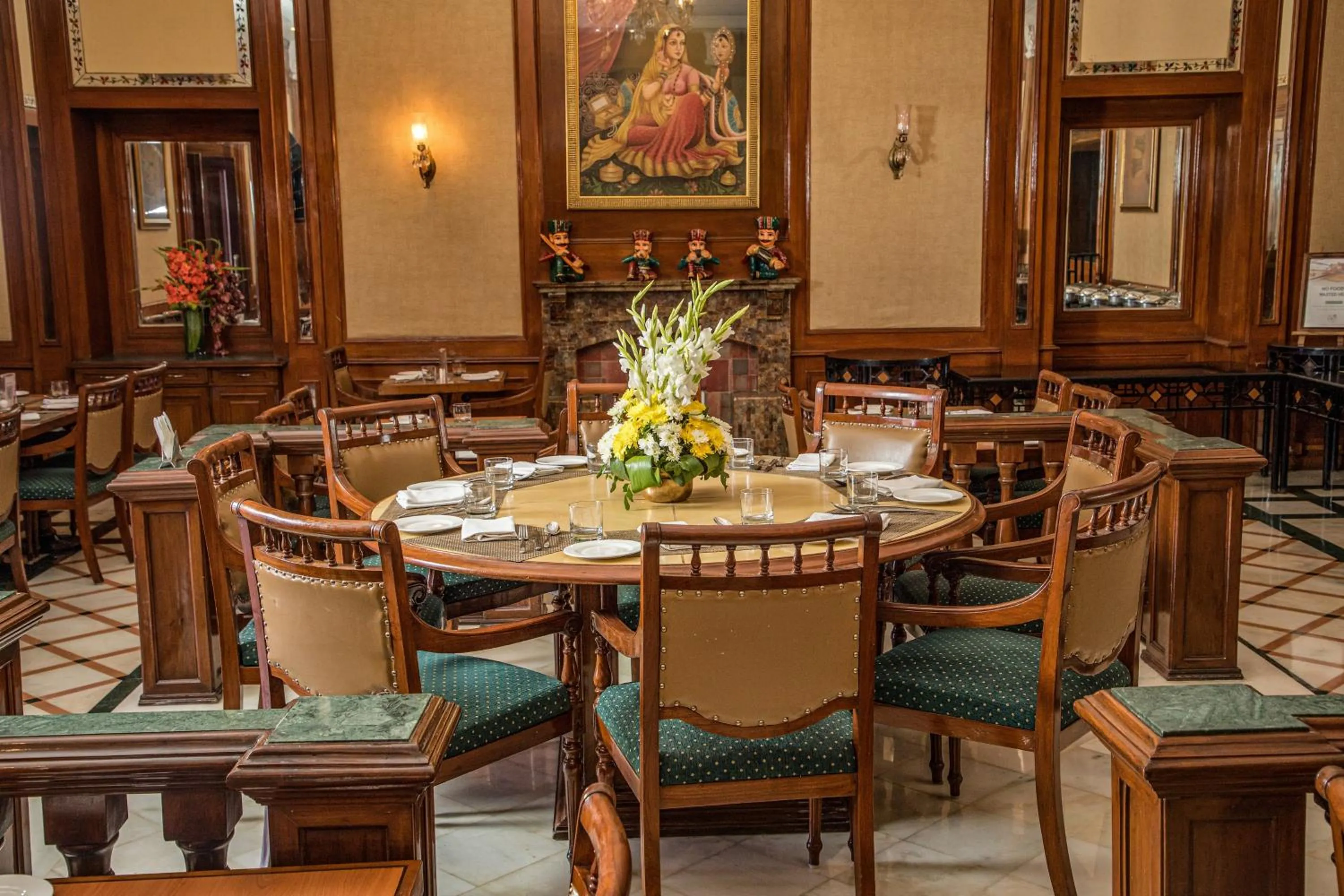 Restaurant/places to eat in The Lalit Laxmi Vilas Palace