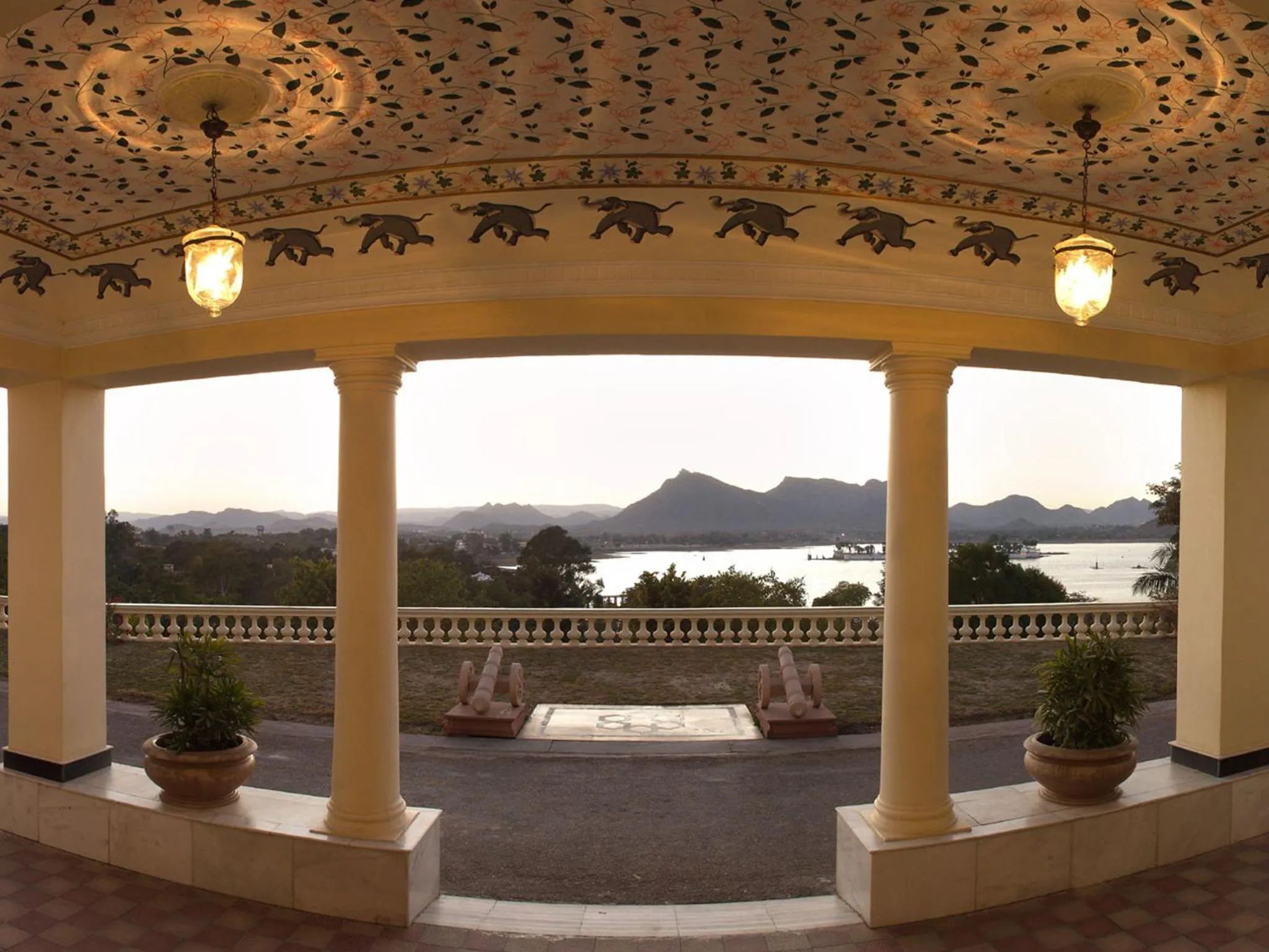 Balcony/Terrace in The Lalit Laxmi Vilas Palace