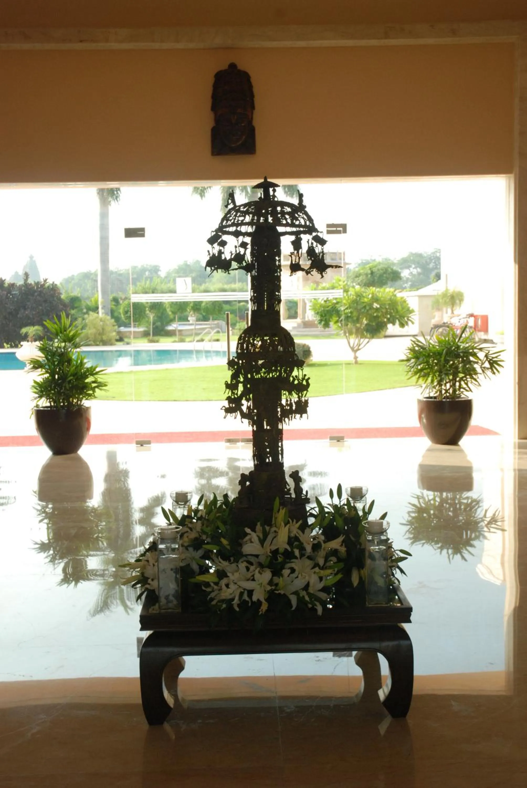 Lobby or reception in The Lalit Temple View