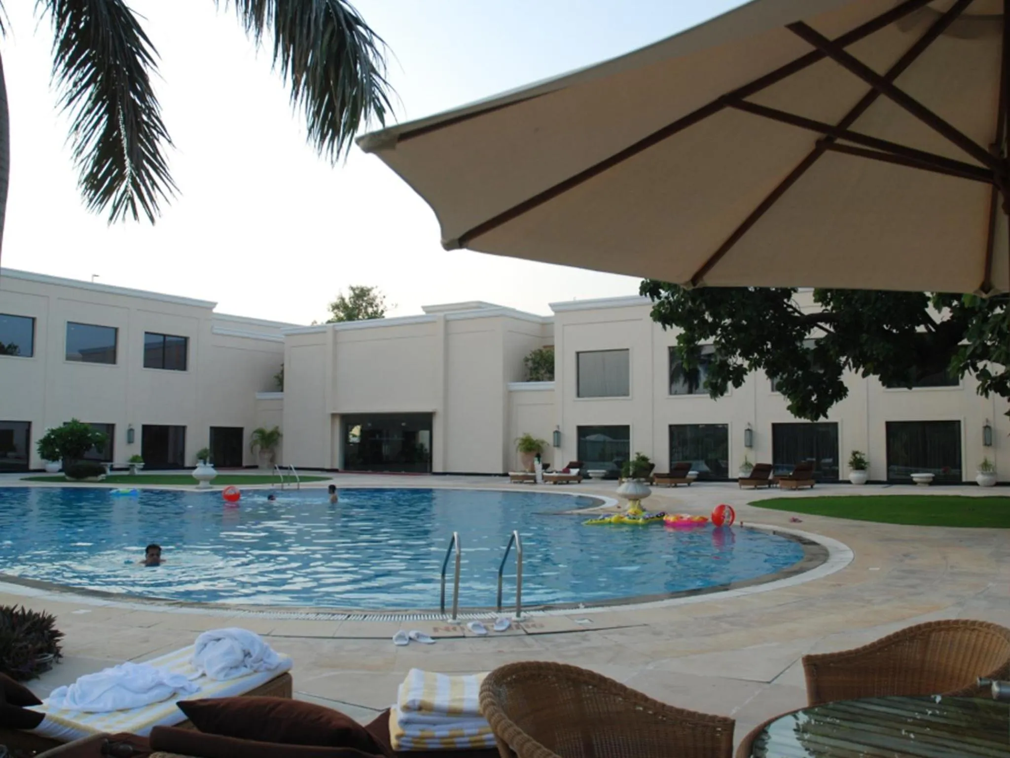 Swimming pool in The Lalit Temple View