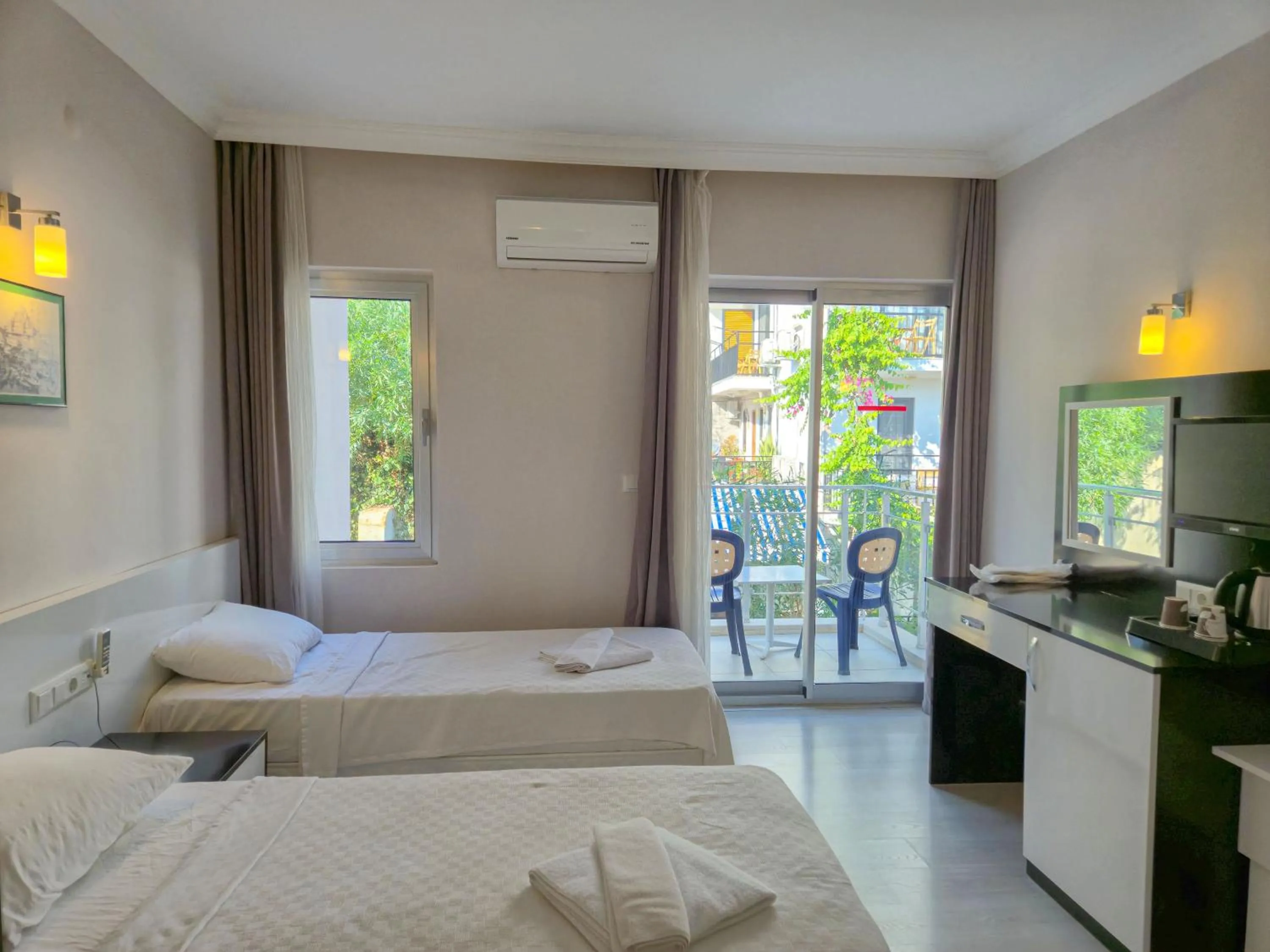 Bed in Habesos Hotel