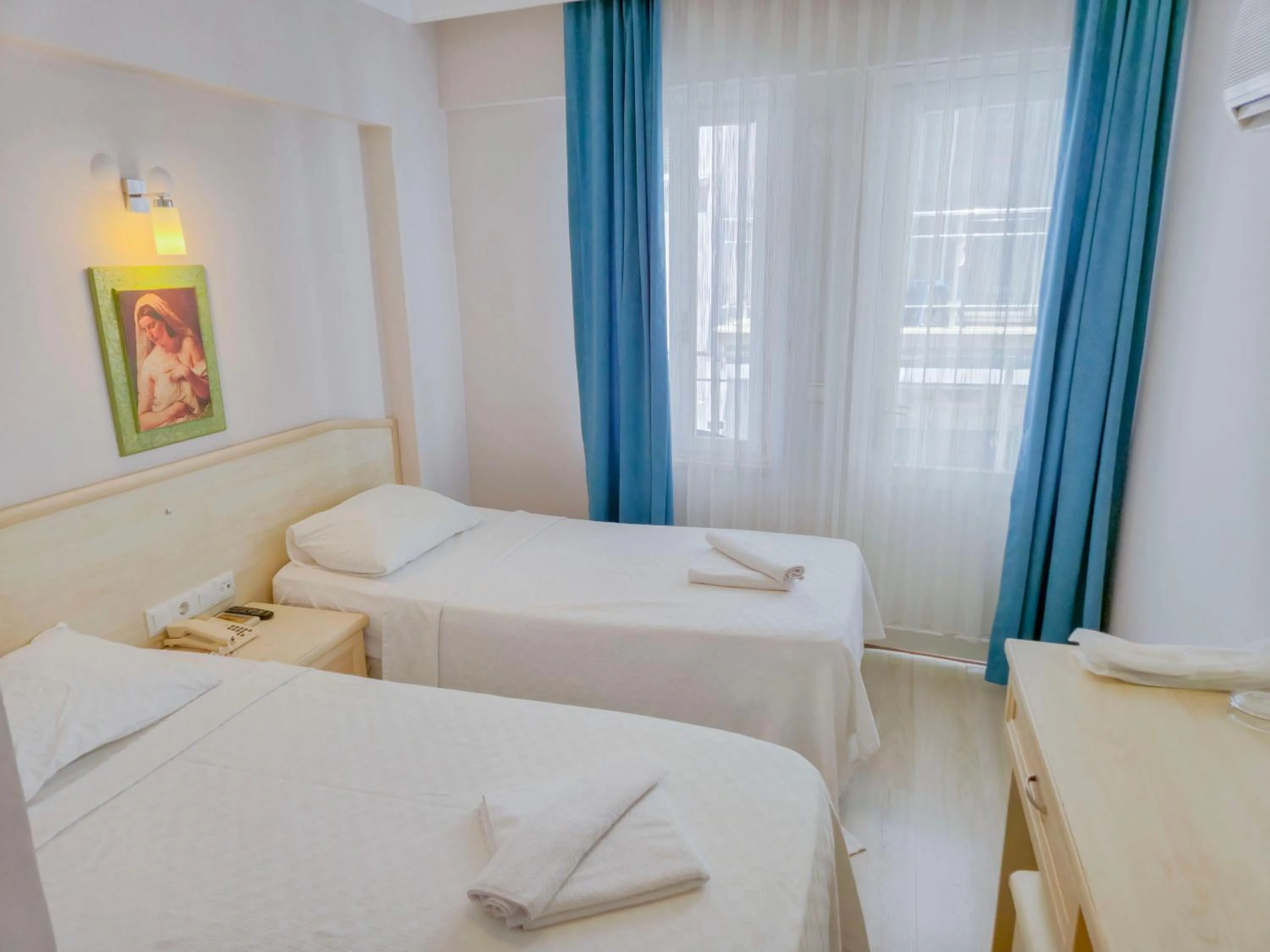 Bed in Habesos Hotel