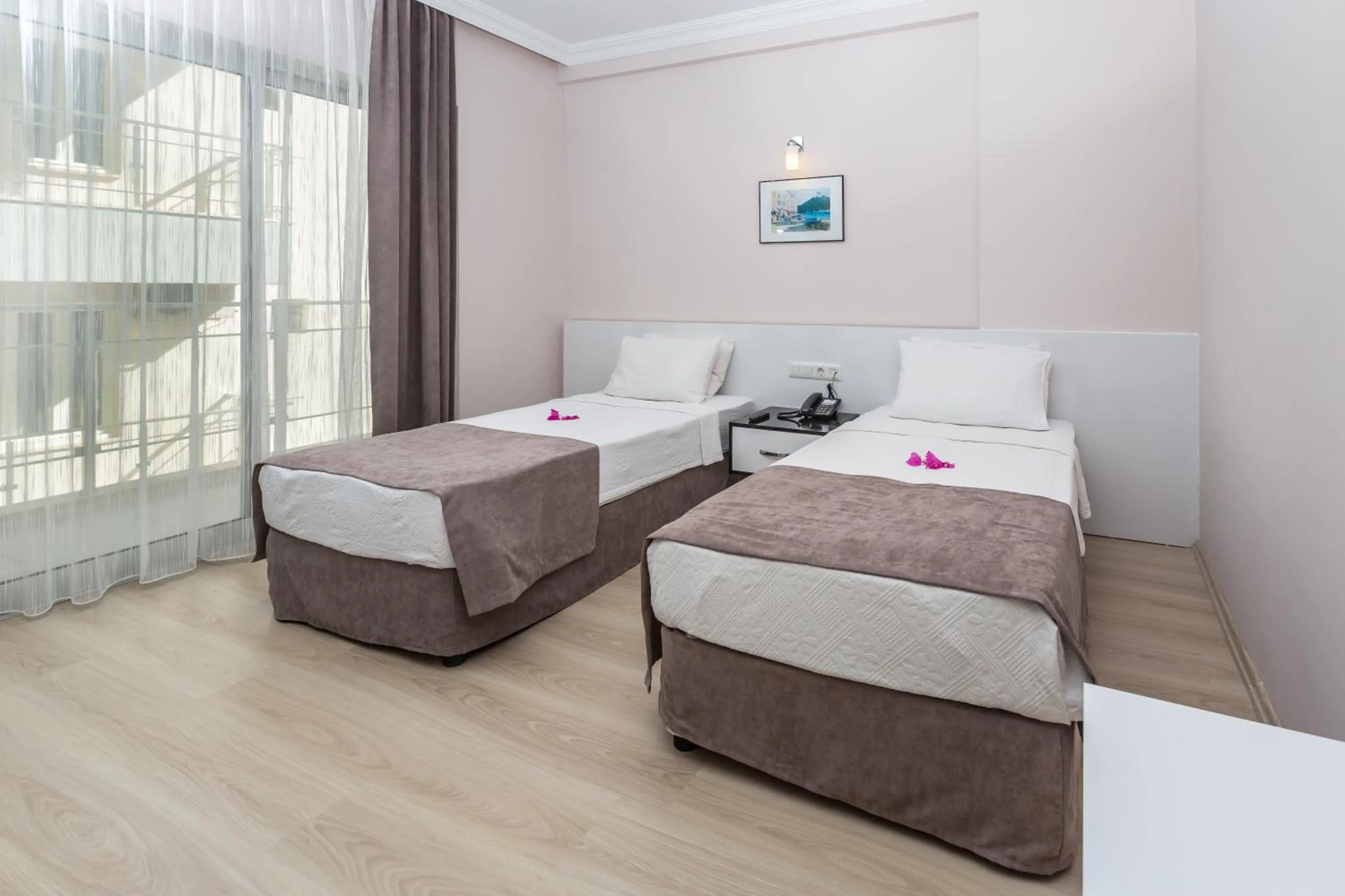 Bed in Habesos Hotel