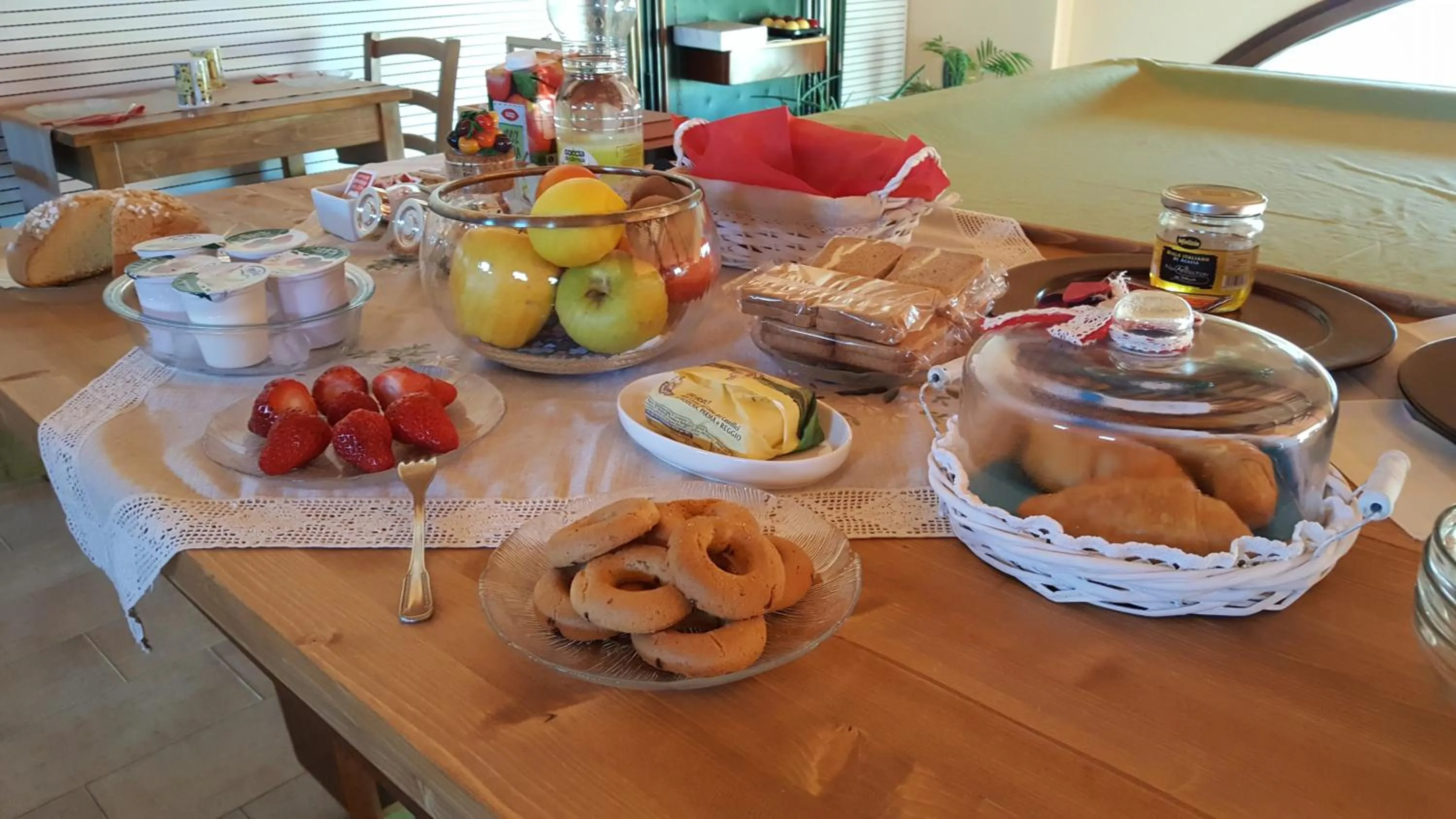 Buffet breakfast in Il Farfasole