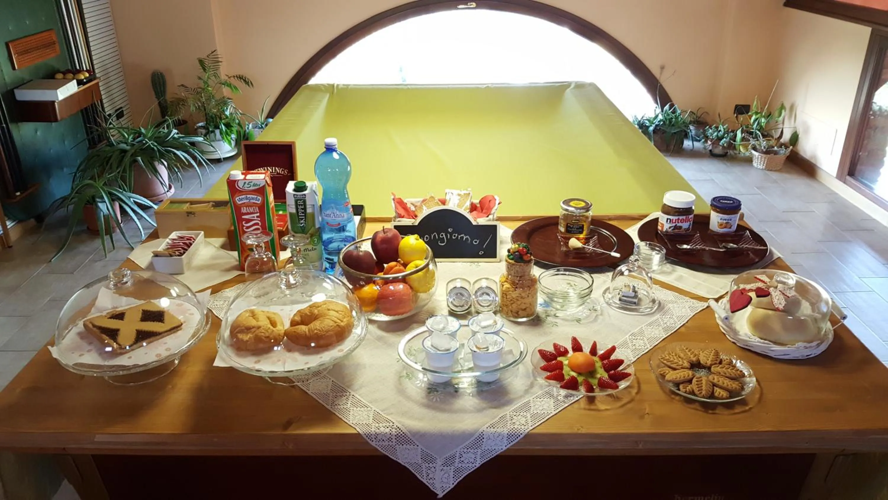 Buffet breakfast in Il Farfasole