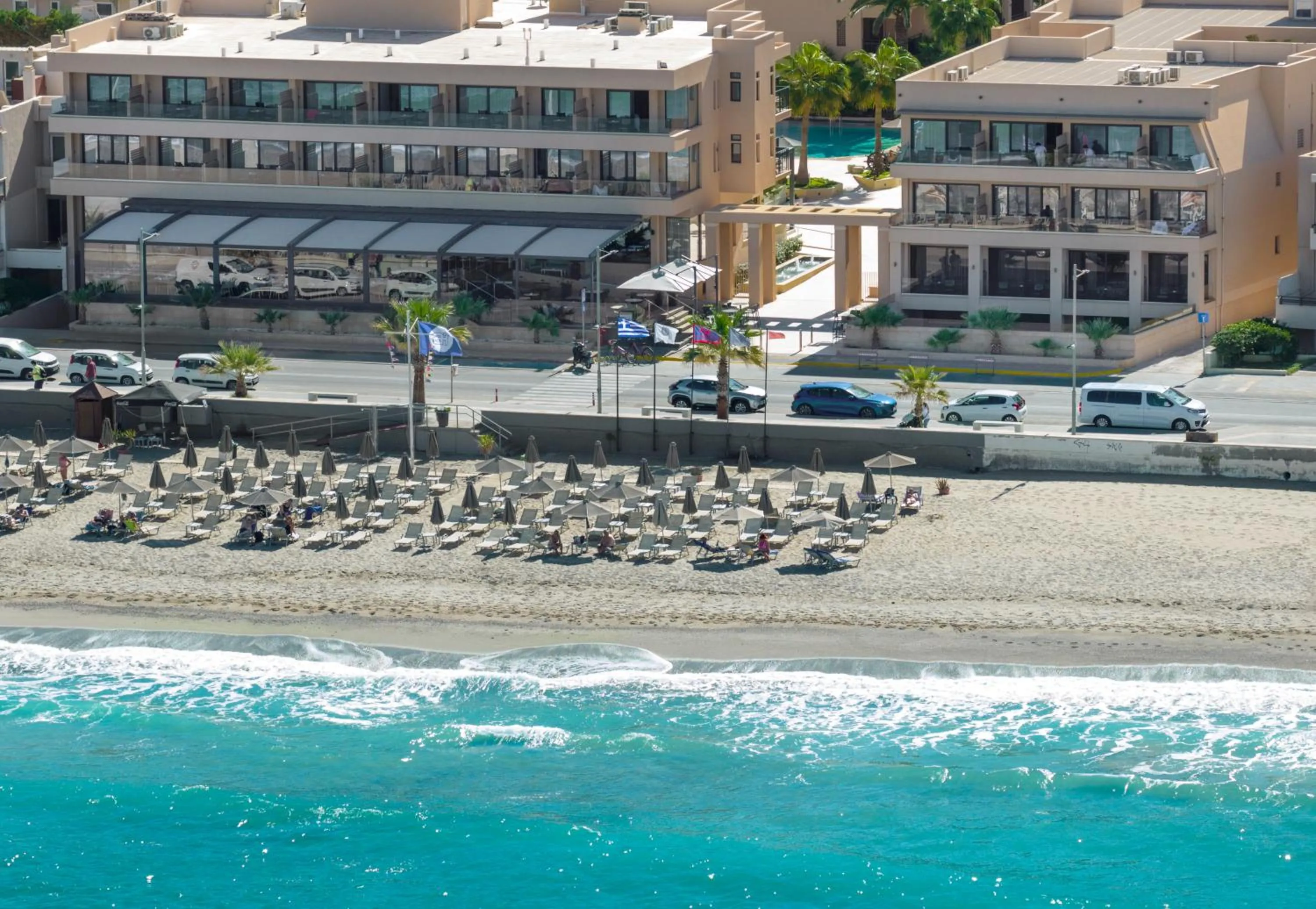 Bird's eye view in Atlantis Beach Hotel