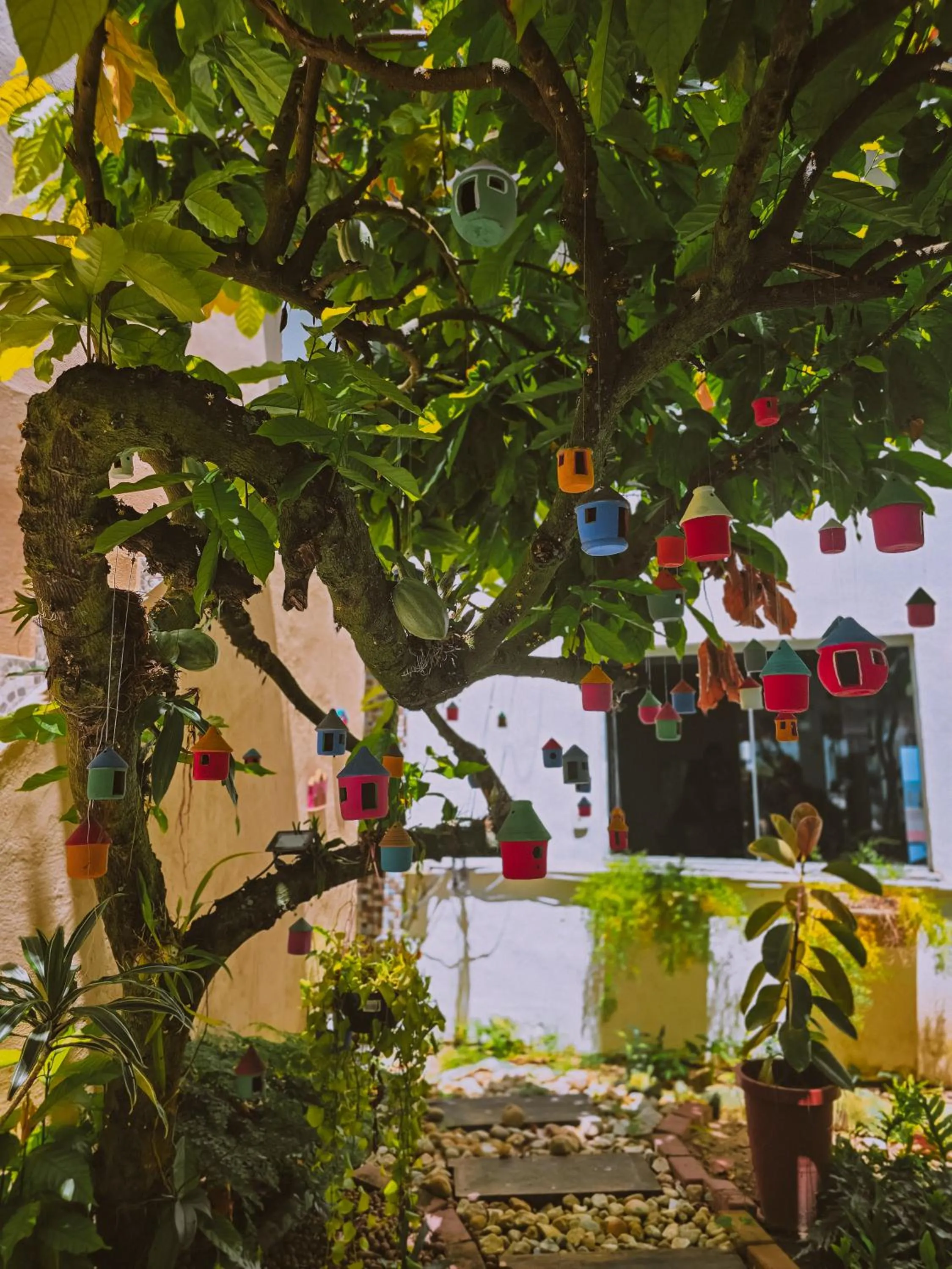 Garden in Pousada Rio do Prado