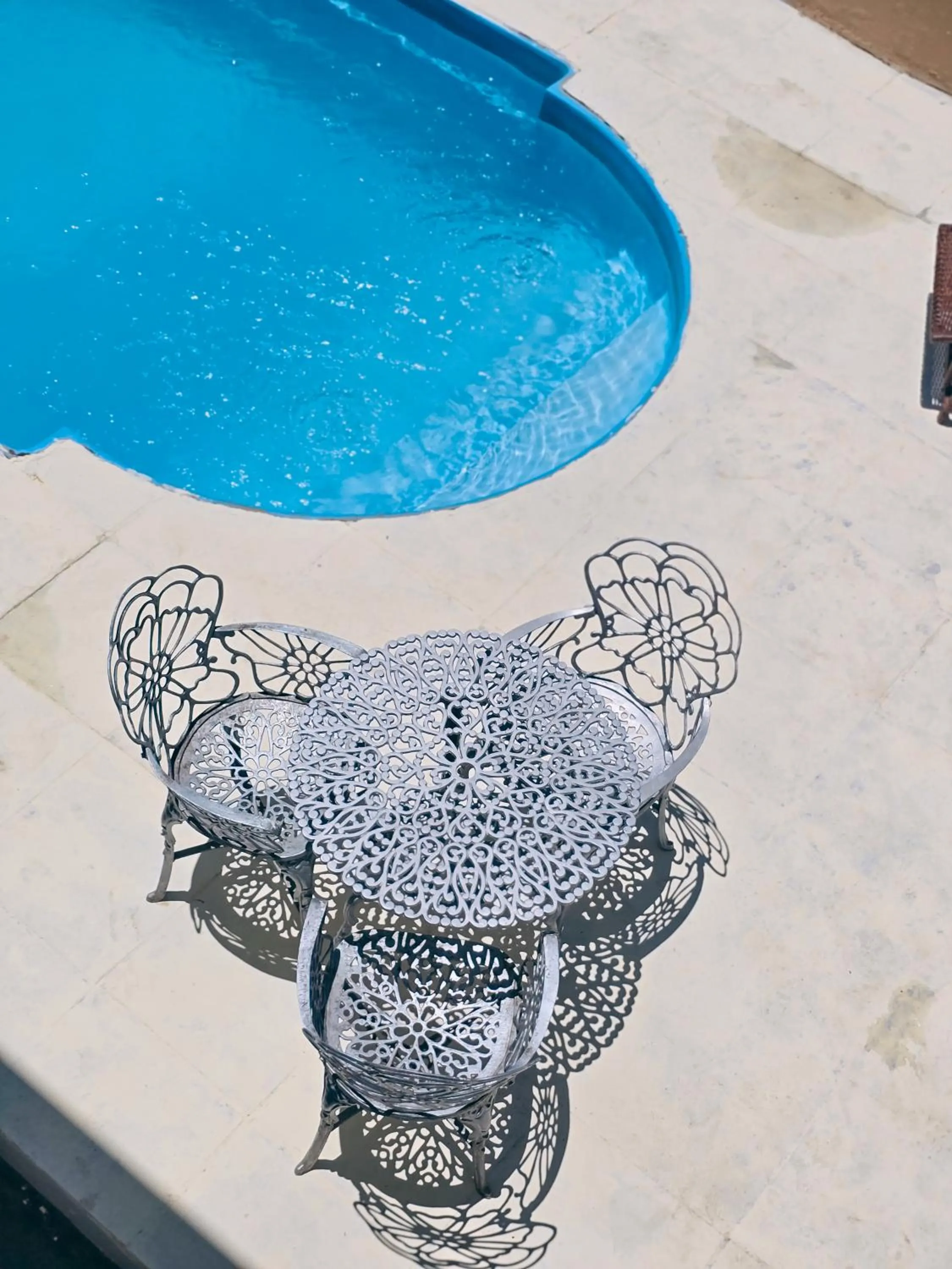 Swimming pool in Pousada Rio do Prado