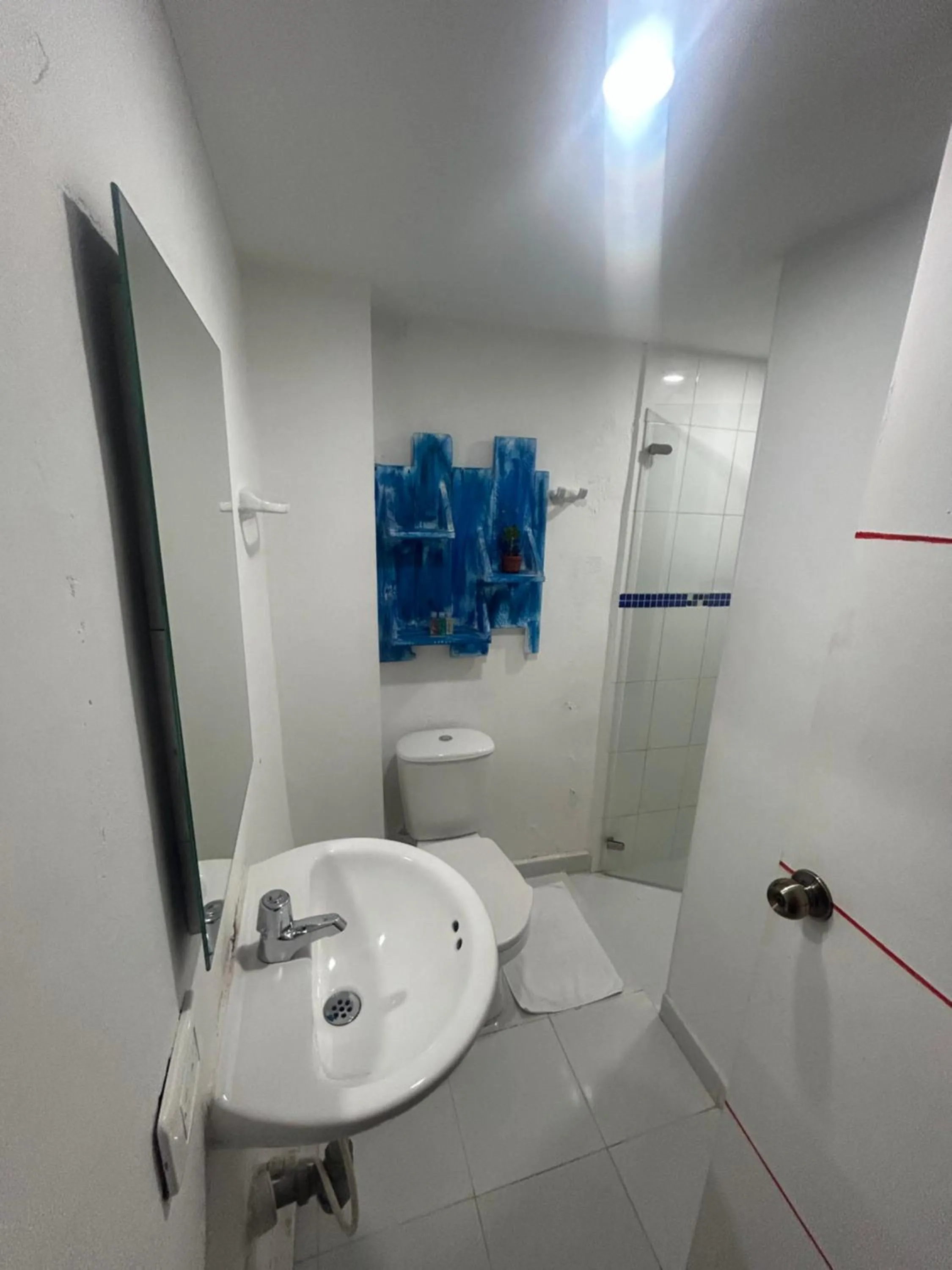 Shower in Zana Hotel Boutique