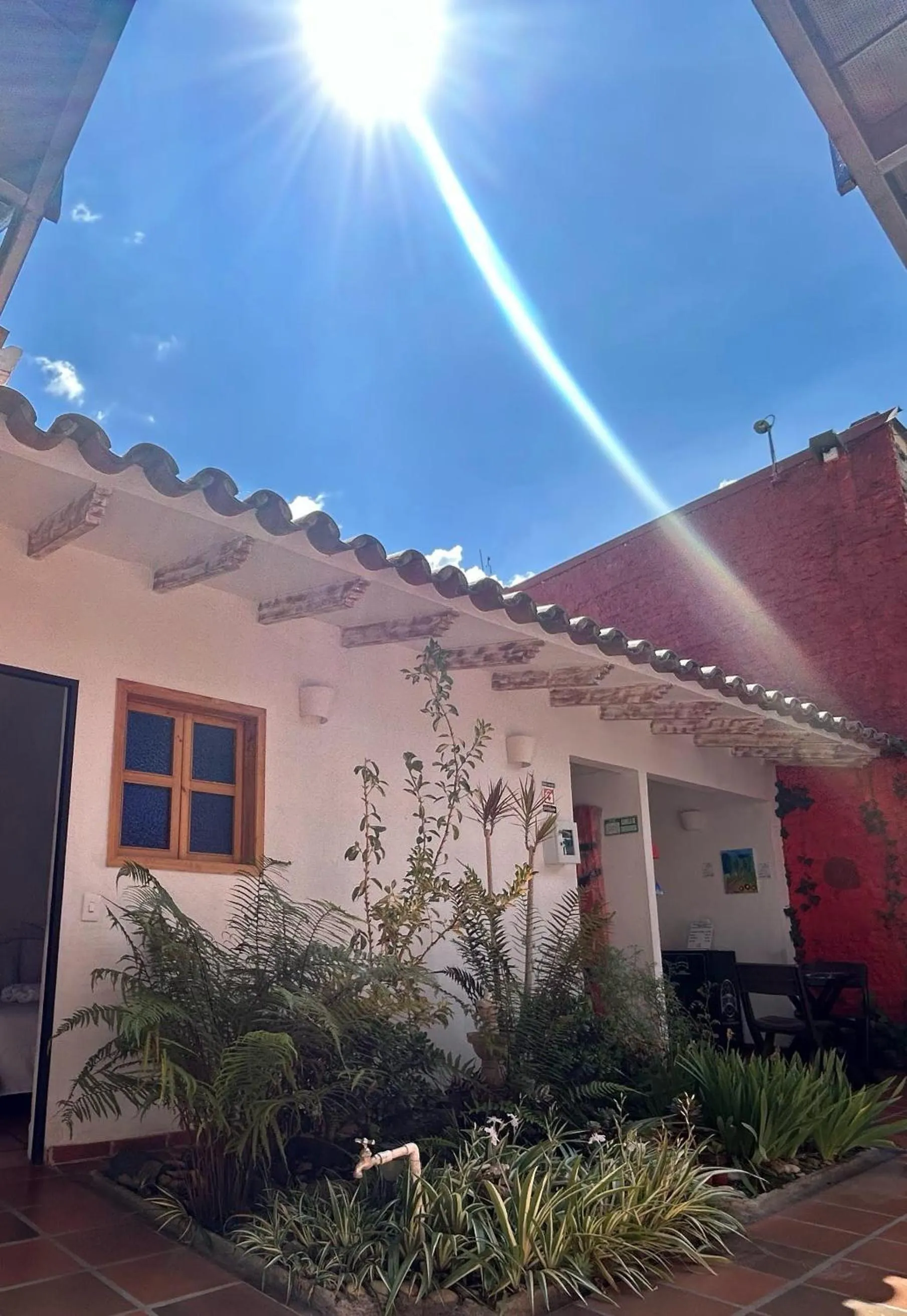 Garden view in Zana Hotel Boutique