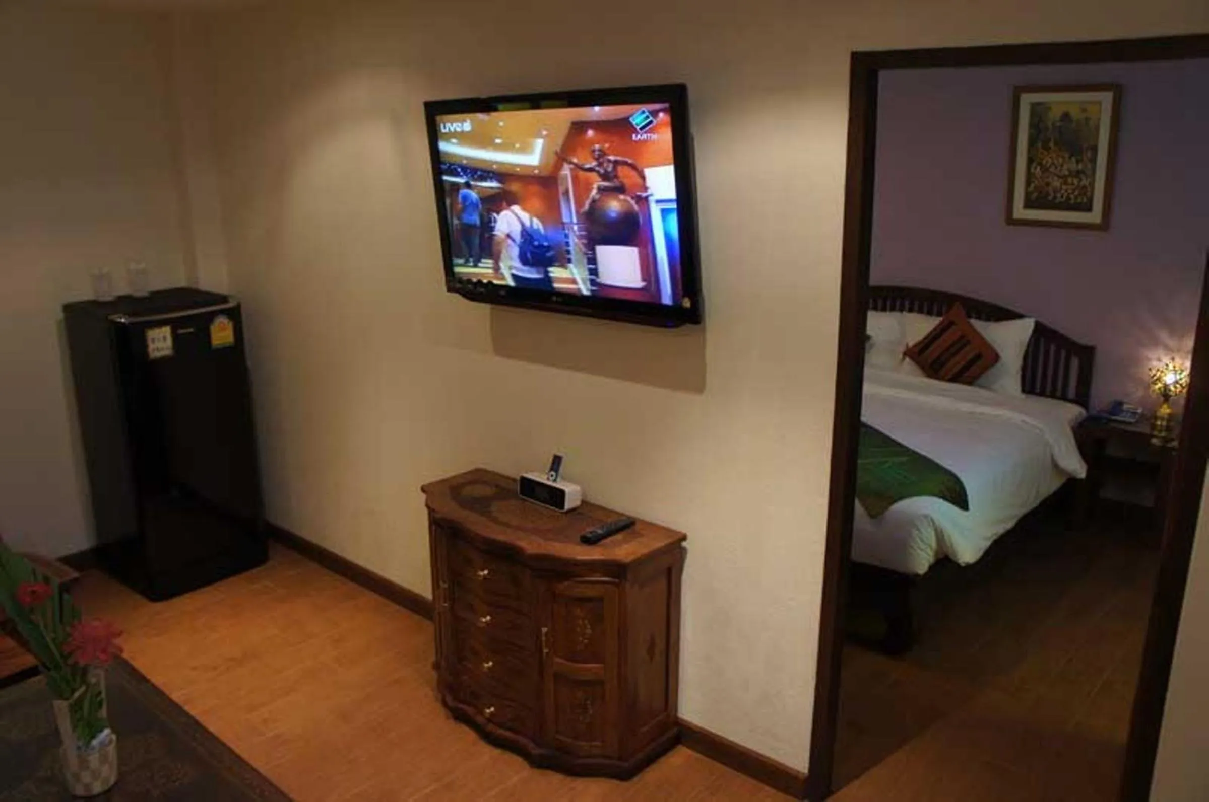 Bed in Chiang Mai Boutique House