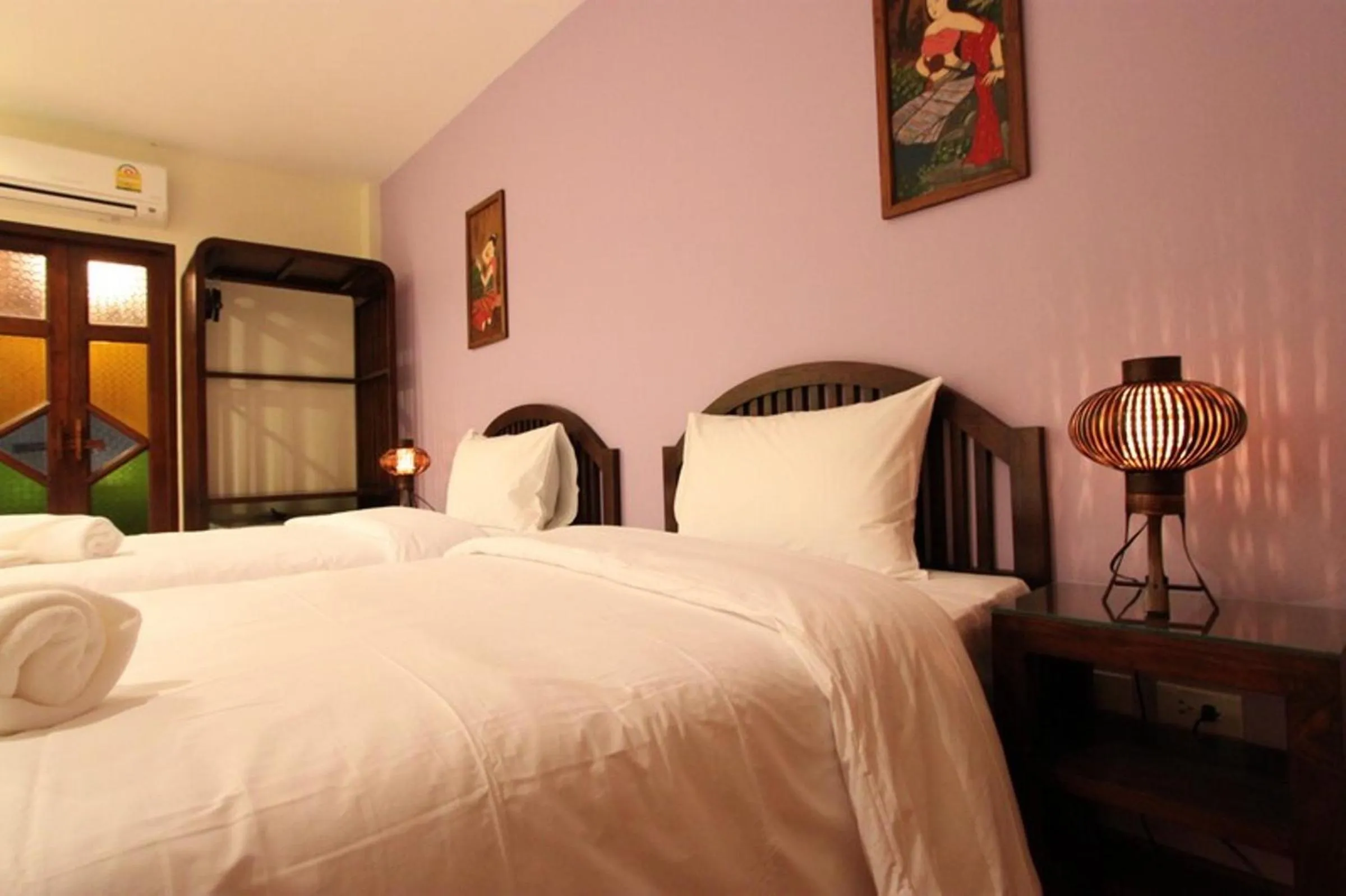 Bed in Chiang Mai Boutique House